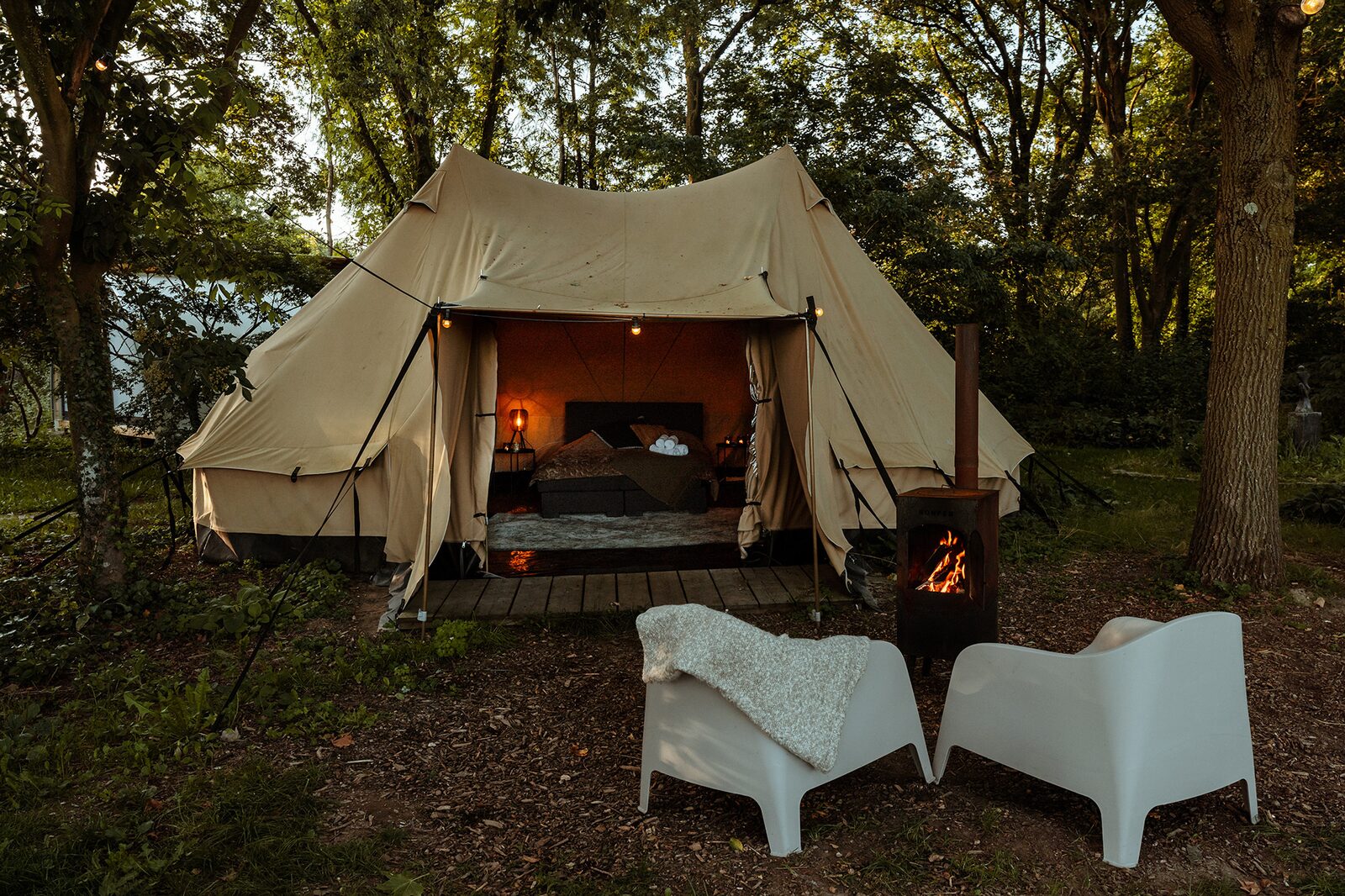 Bijzonder overnachten op de camping in Limburg