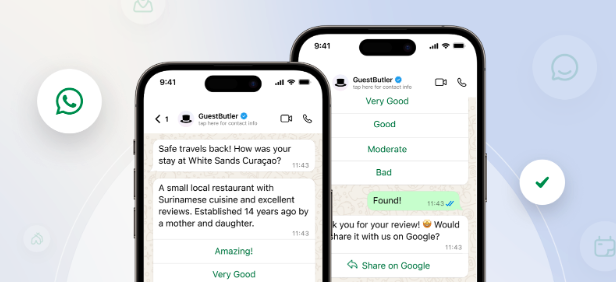 Smart Guest Communication via WhatsApp: Booking Experts + GuestButler