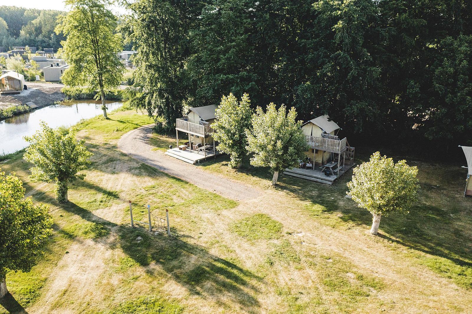 Luxe glamping