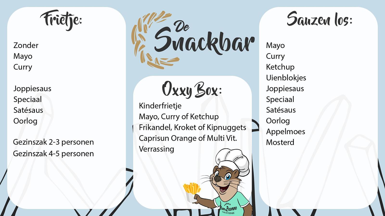 Snackbar Menu Snackbar Menu
