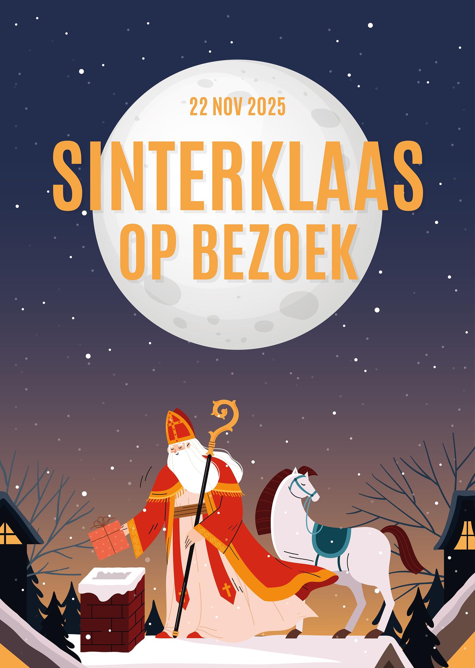 Sinterklaas-Plakat 2025