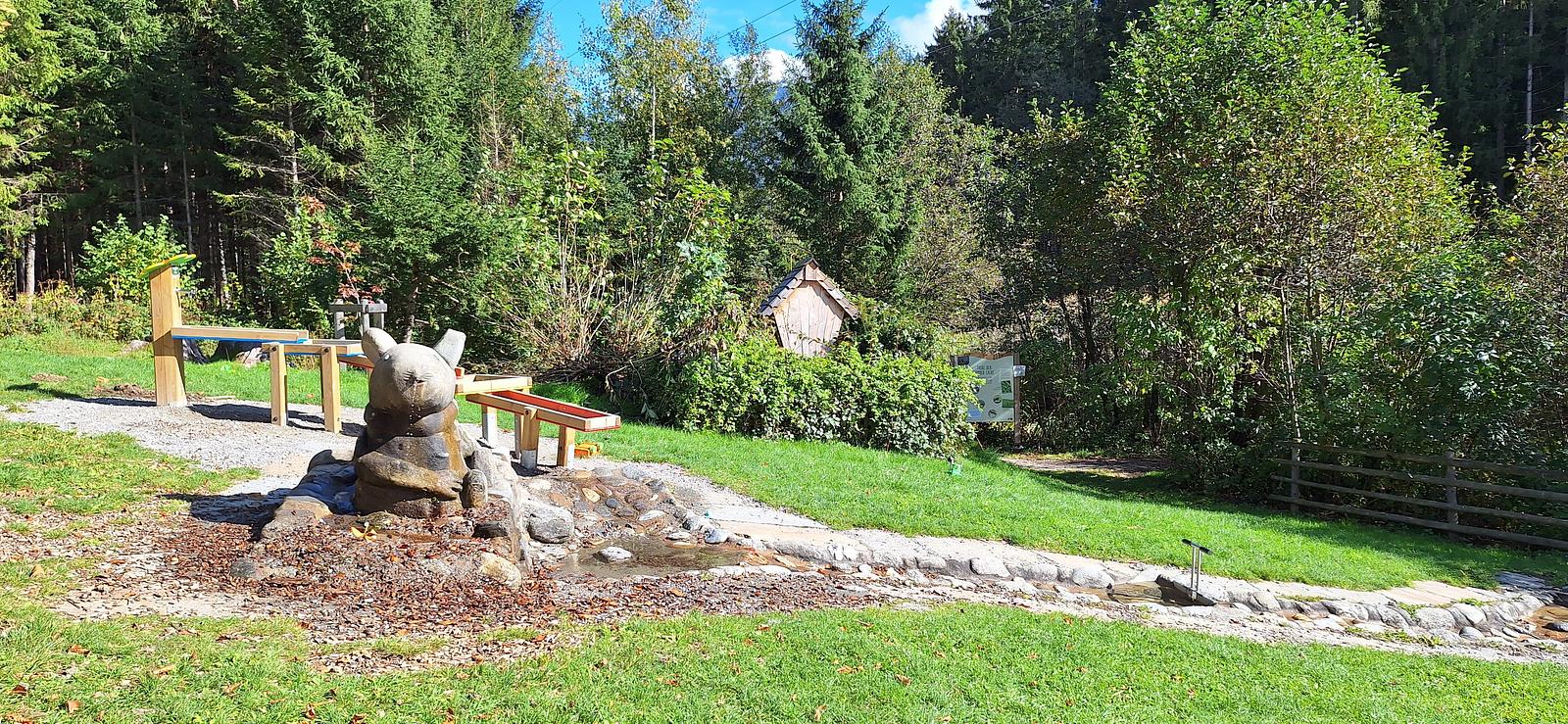 Maus auf Mausspielplatz