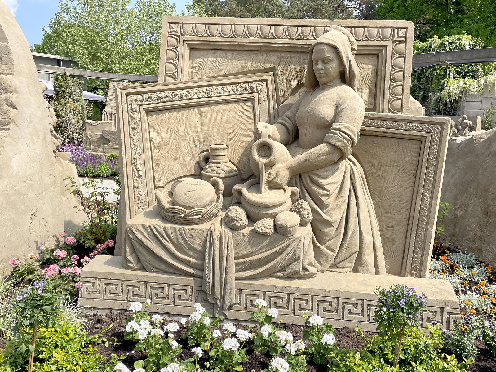 Zandsculpturen Garderen