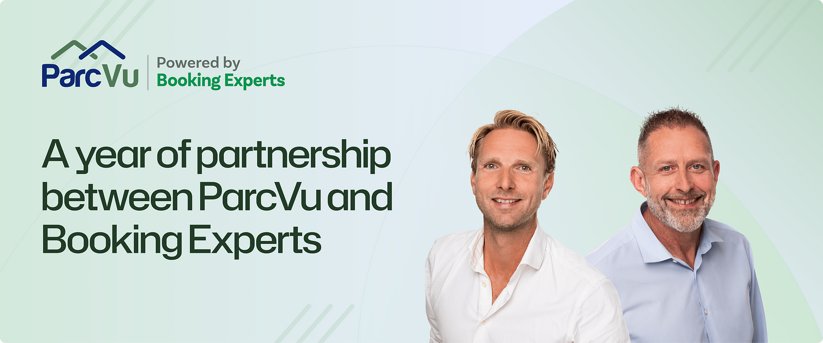 A year of partnership between ParcVu and Booking Experts: Making holiday park management easier