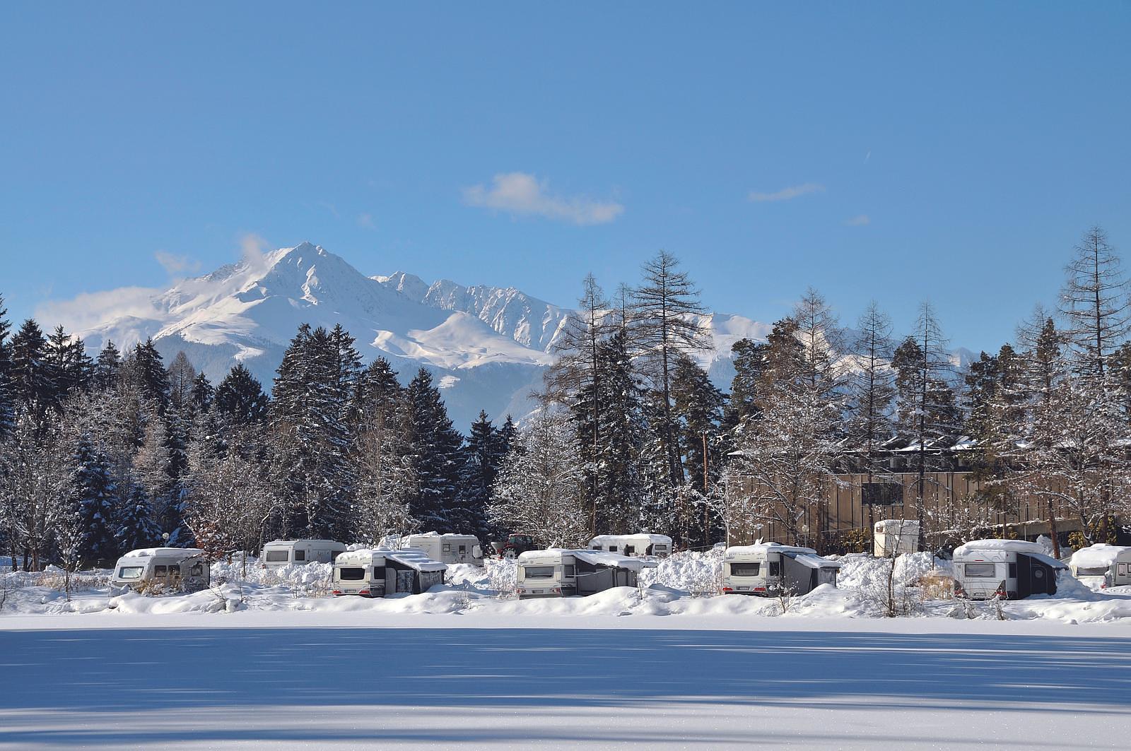 Wintercamping in Tirol