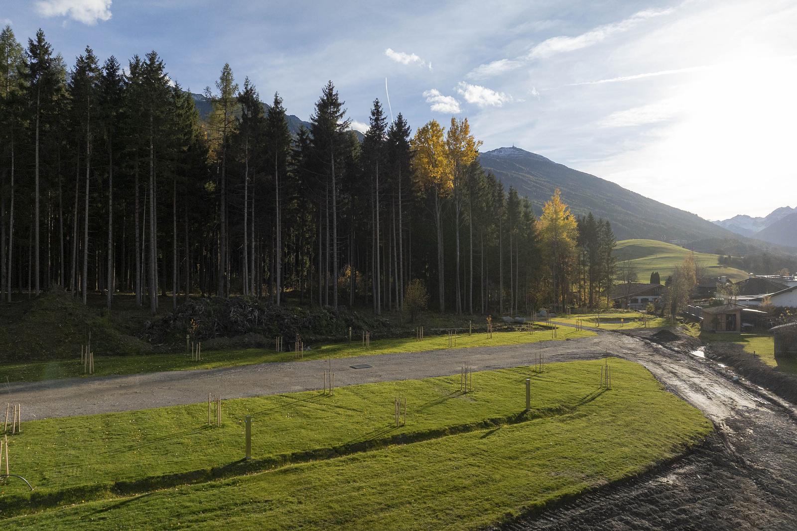Zelt auf Campingplatz