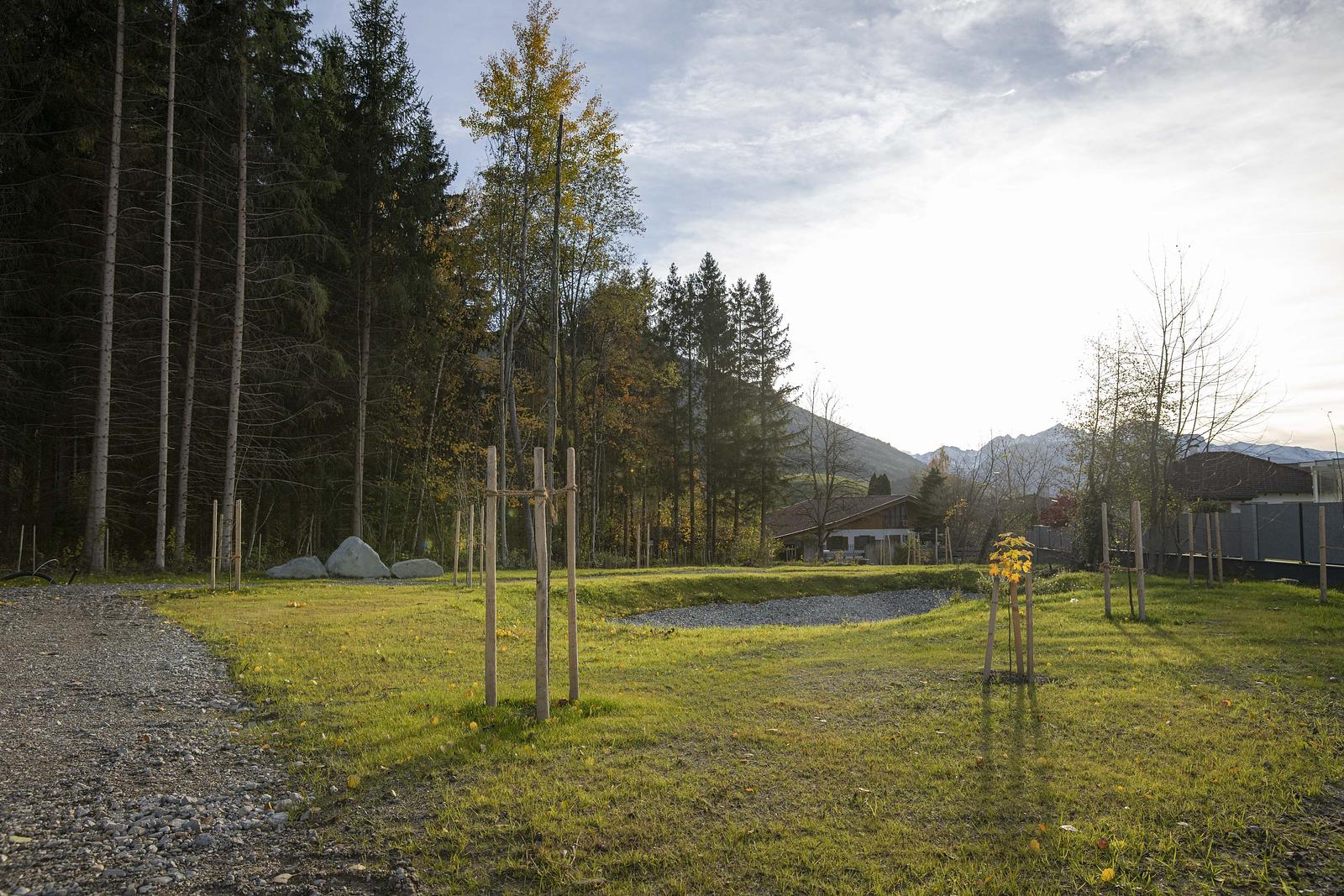 Zelt auf Campingplatz