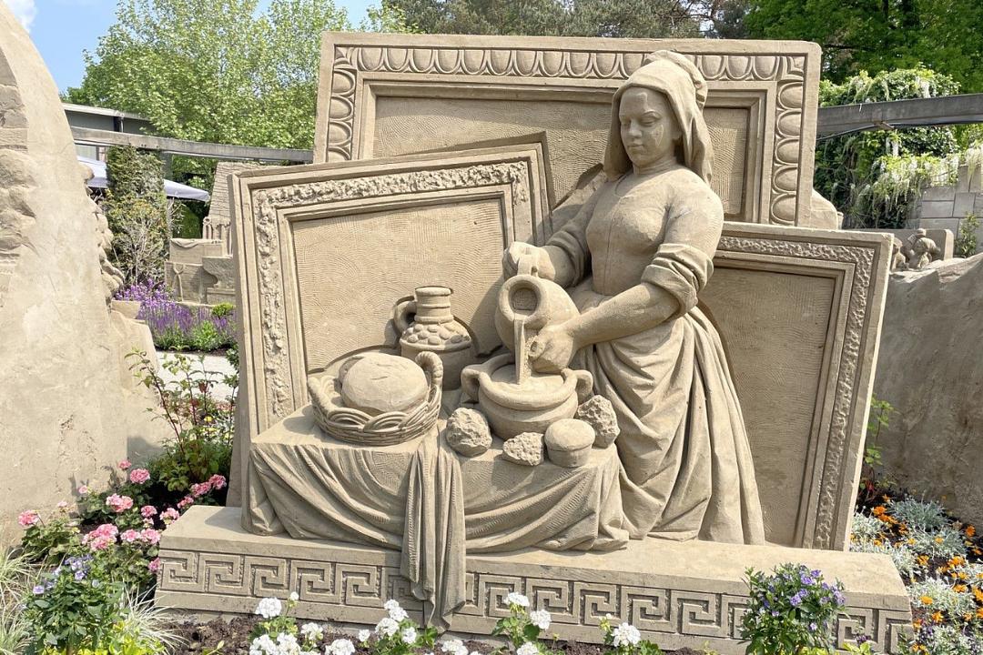 Zandsculpturen Garderen