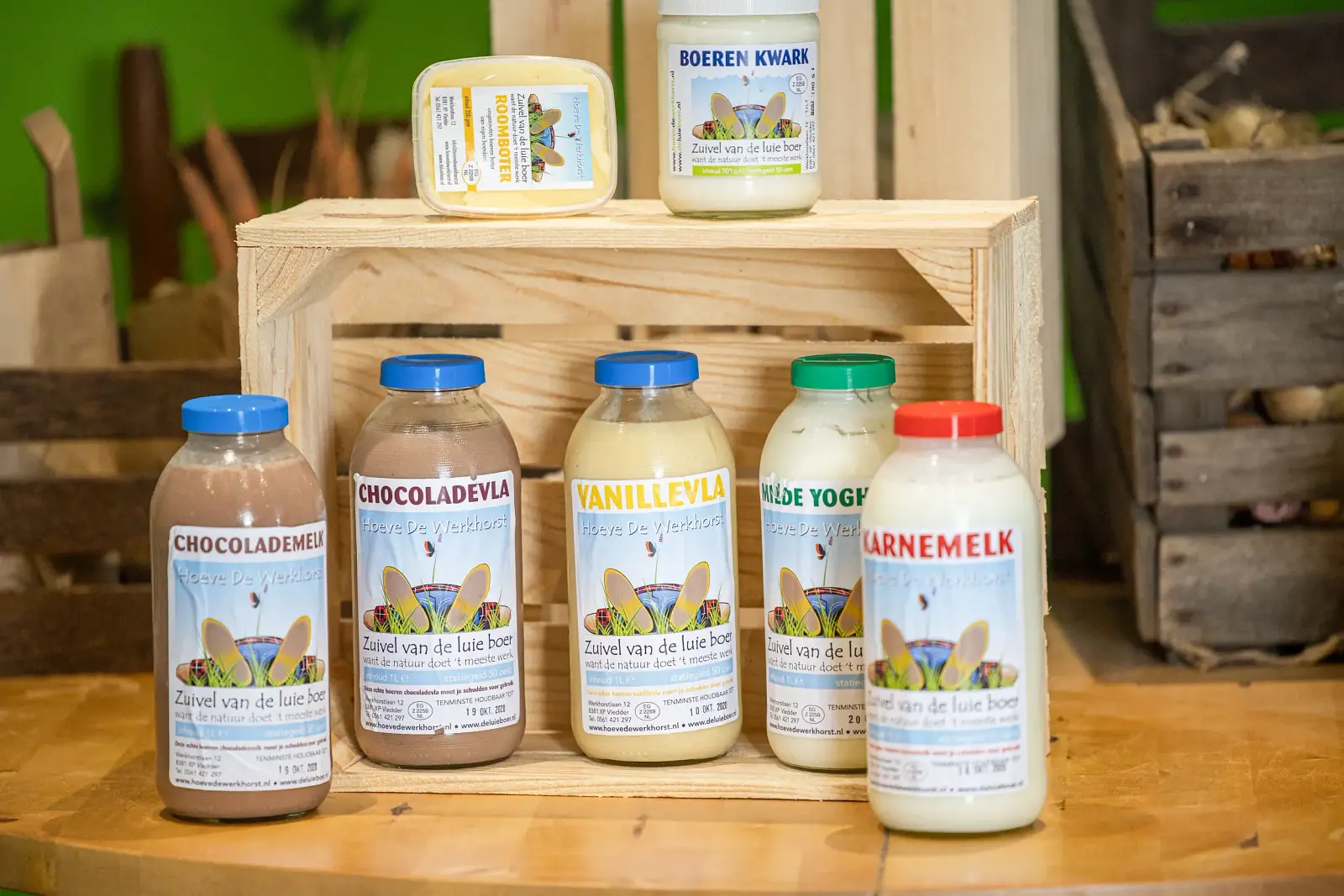 Molkerei vom faulen Bauern