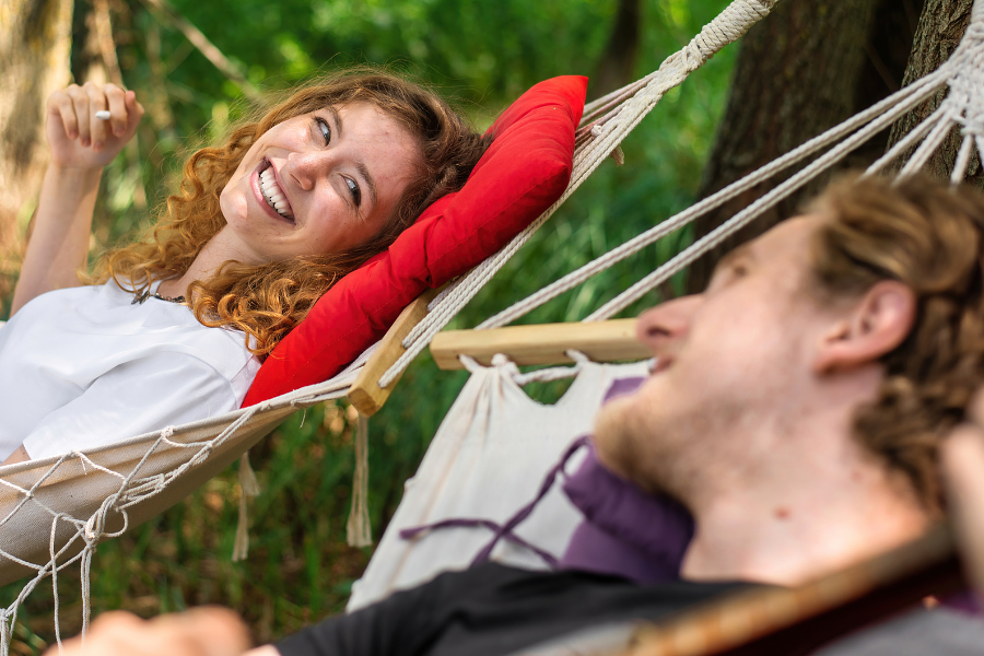 Kamperen op een vaste jaarplaats