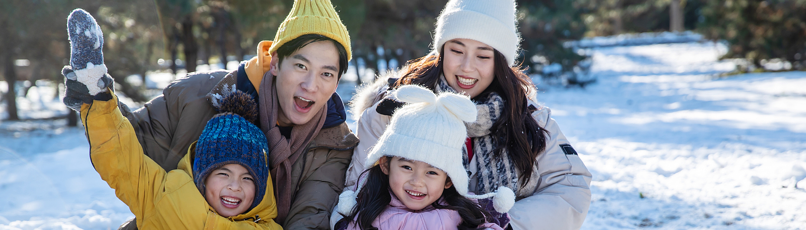 Familie in de Belgische Ardennen