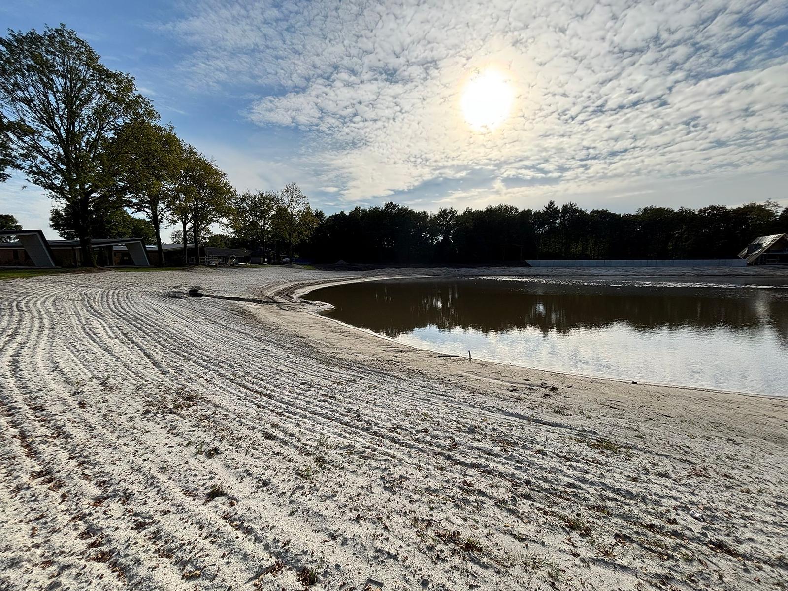 Neuester Stand beim Bau des Öko-Resorts Drentse Weelde