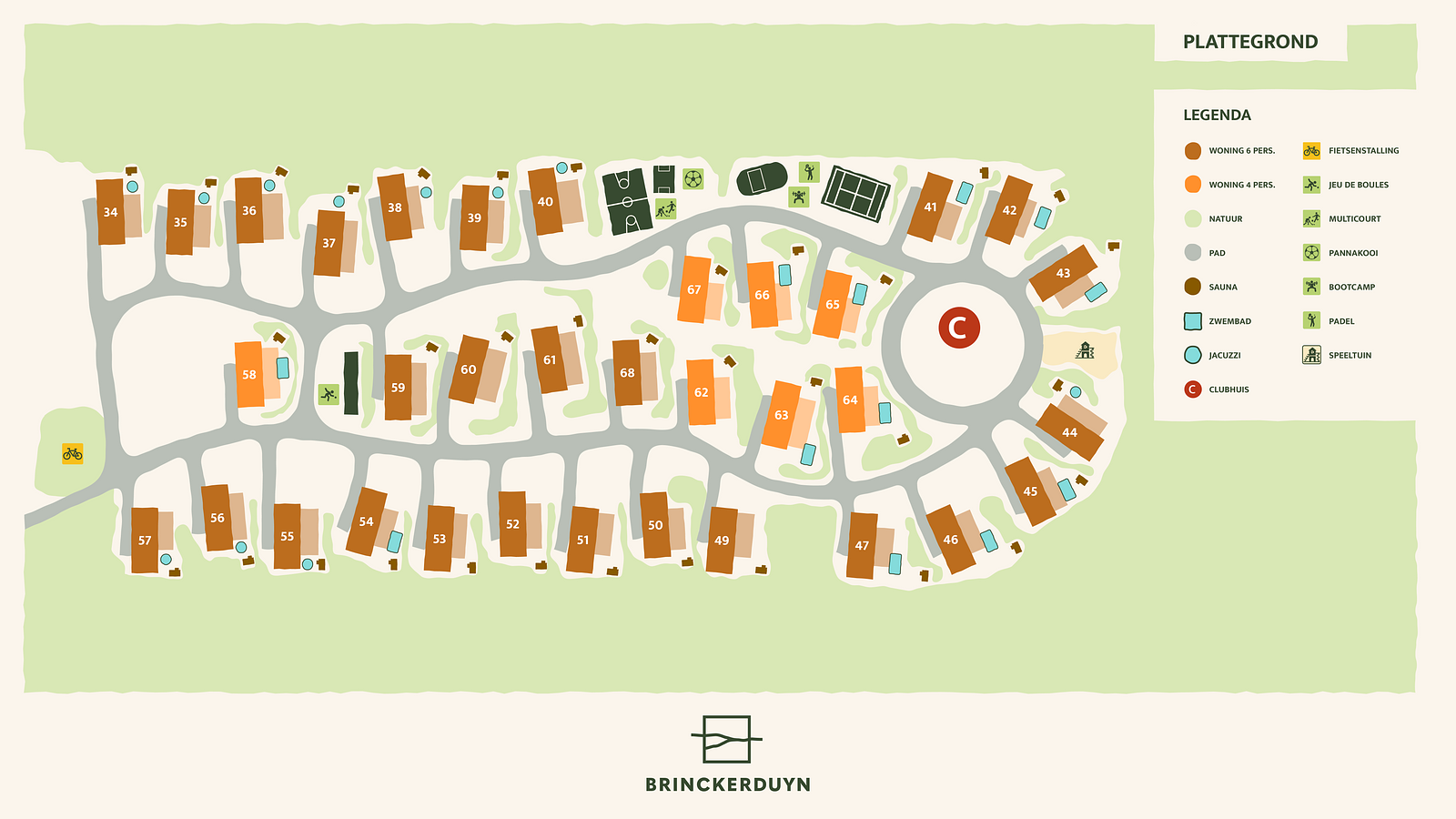 Plattegrond Brinckerduyn