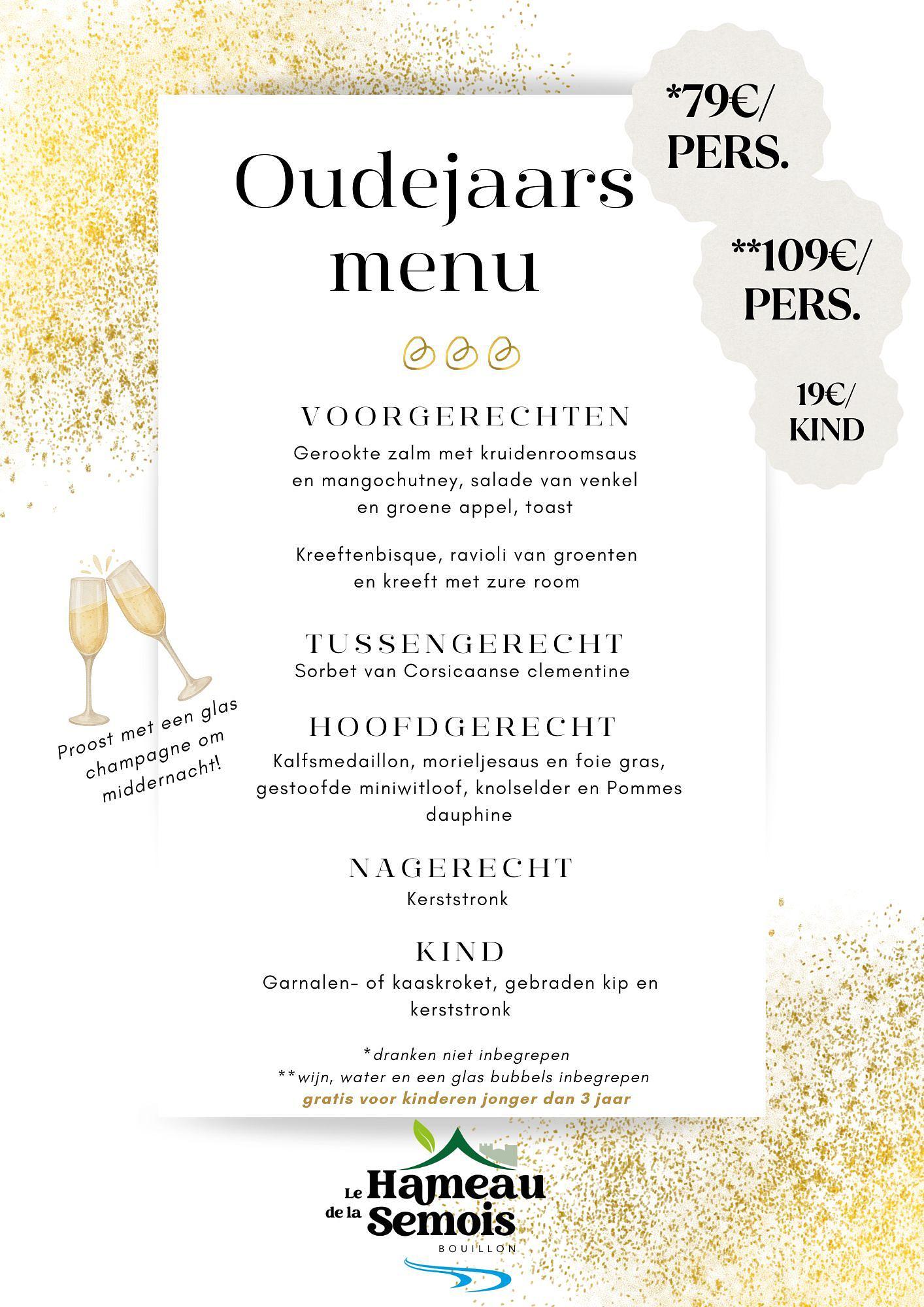 Oudejaarreveillon 2025 - Le Hameau de la Semois