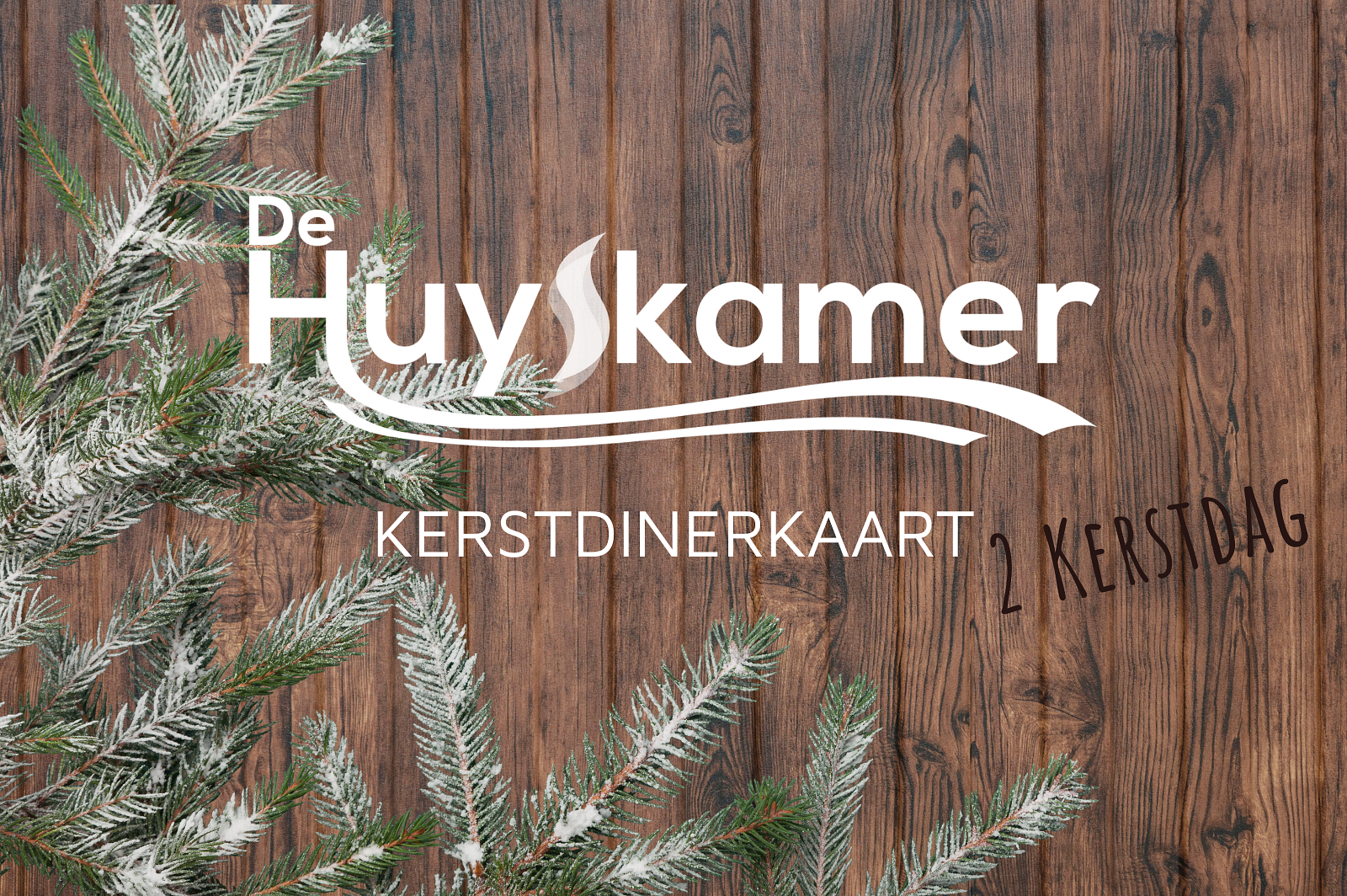 Kerstdinerkaart