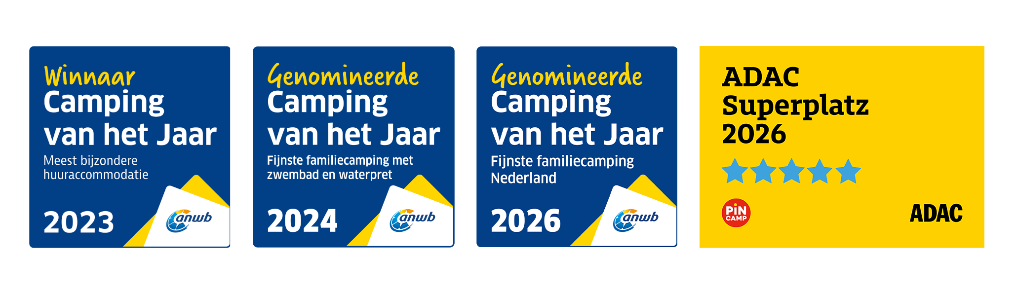 ANWB Camping van het jaar