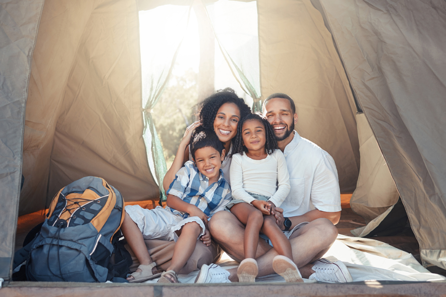 Camping met de familie