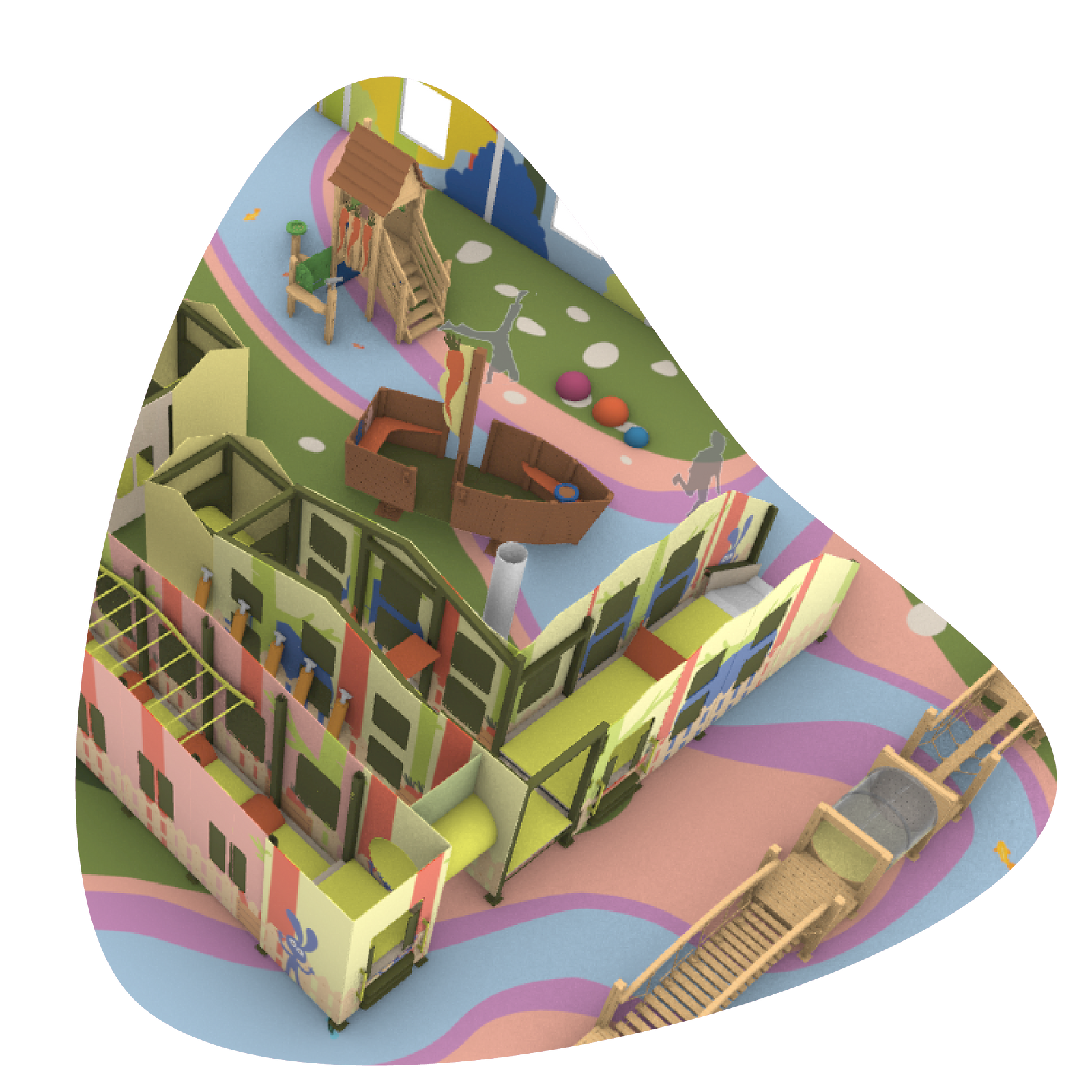 Giga Konijnenhol Wortel Vallei