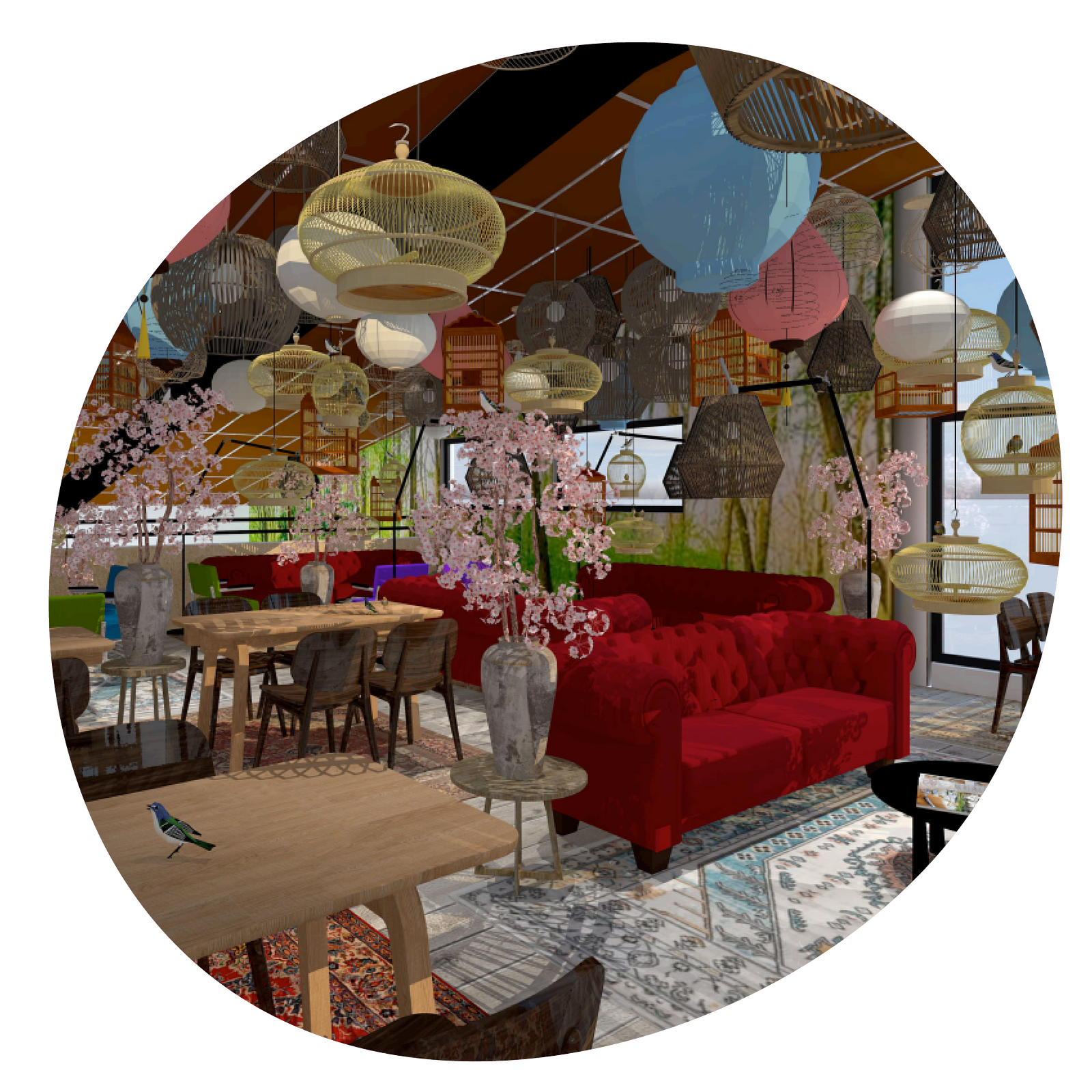 Giga Konijnenhol lounge