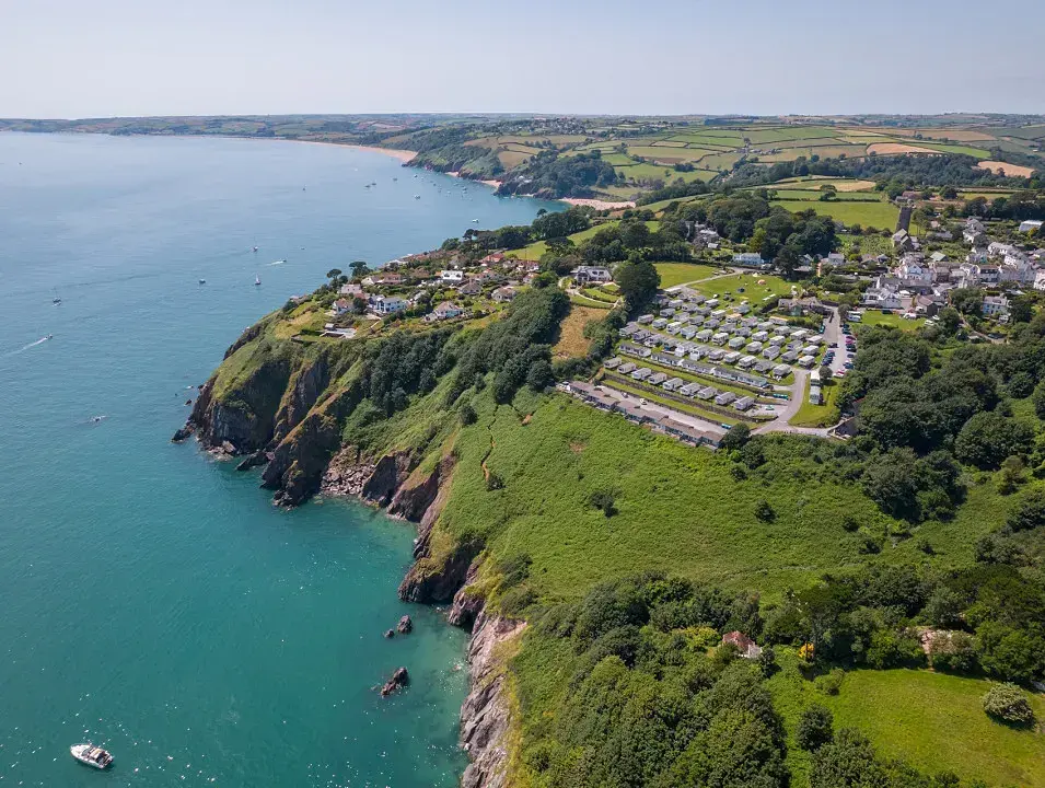 Leonards Cove Site from above