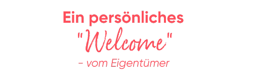 Persönliches Welcome