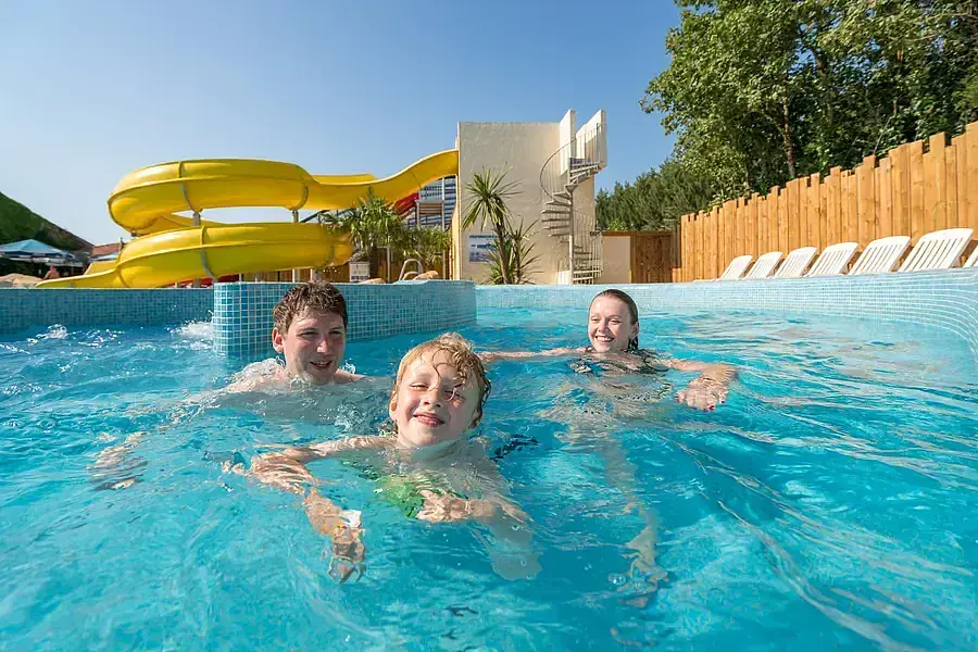 Campsite France with pool