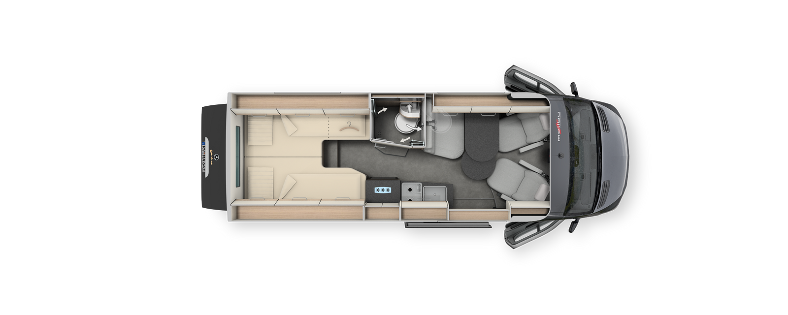 Malibu Genius plattegrond