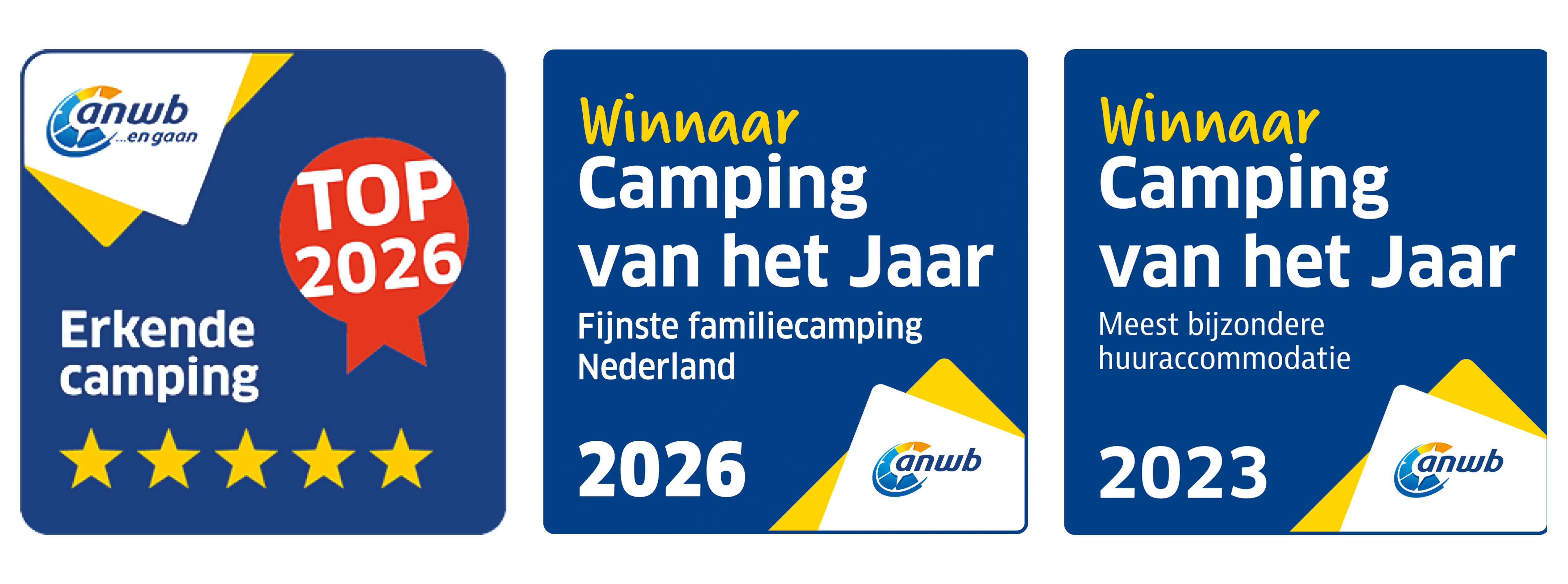 Fijnste familiecamping van het Jaar 2026 (NL) Fijnste familiecamping van het Jaar 2026 (NL)