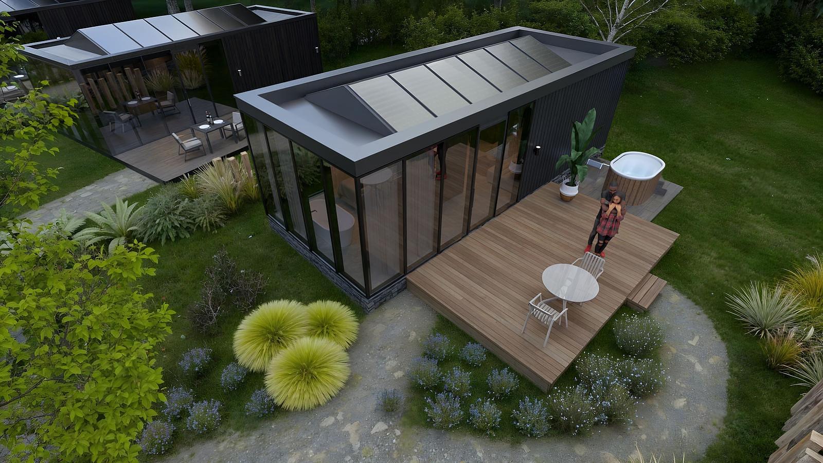 Solar hotel suite
