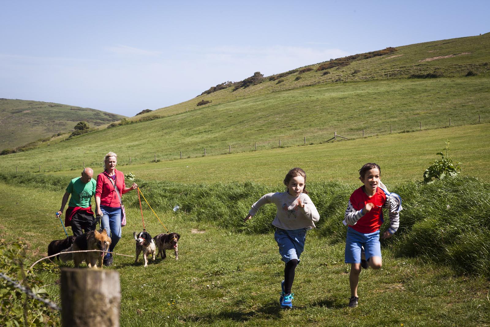 Family friendly walk at Durdle Door
