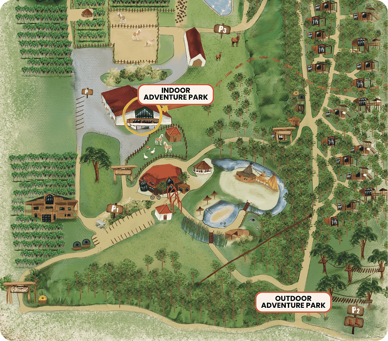 overzicht adventure park