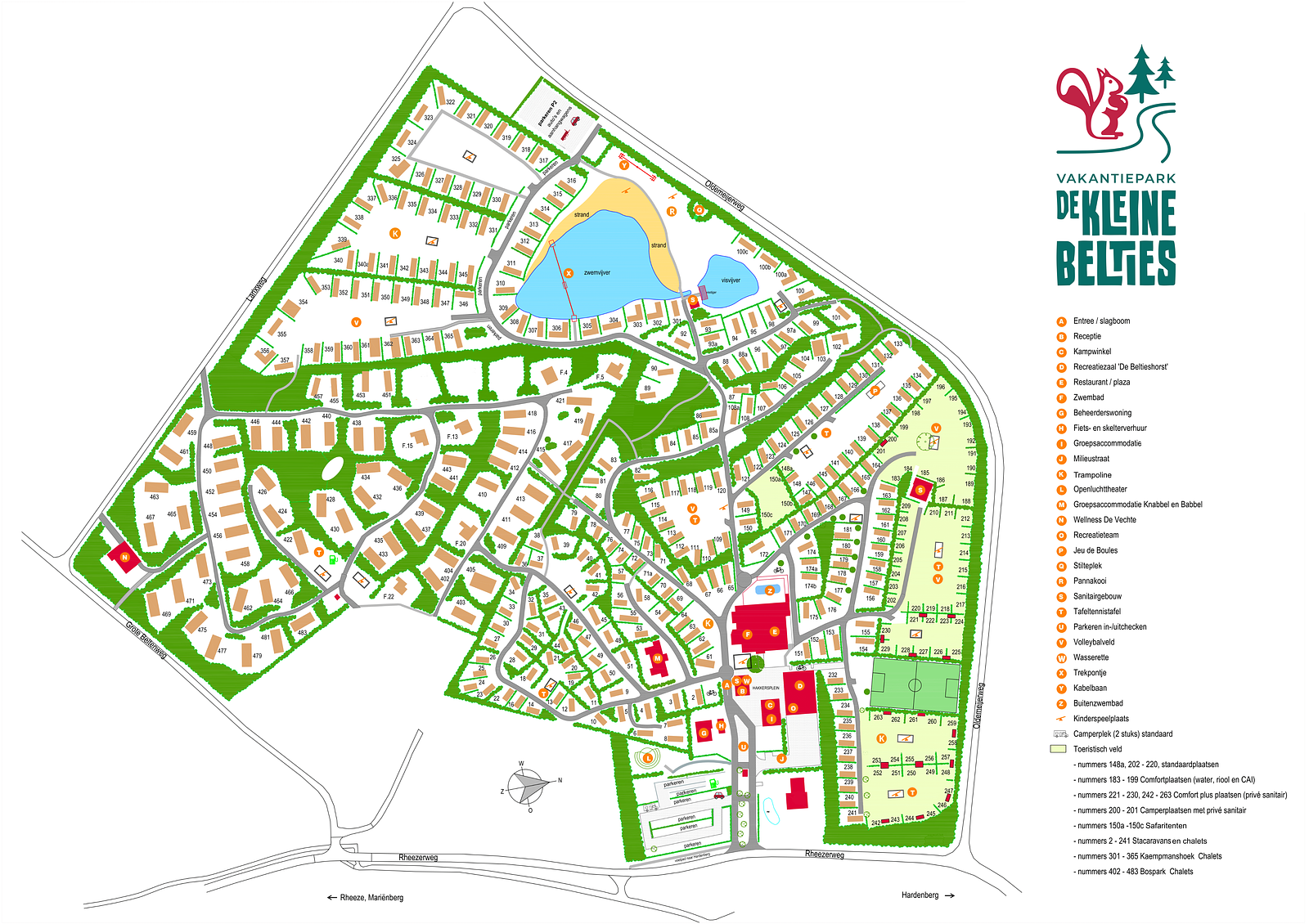Plattegrond De Kleine Belties