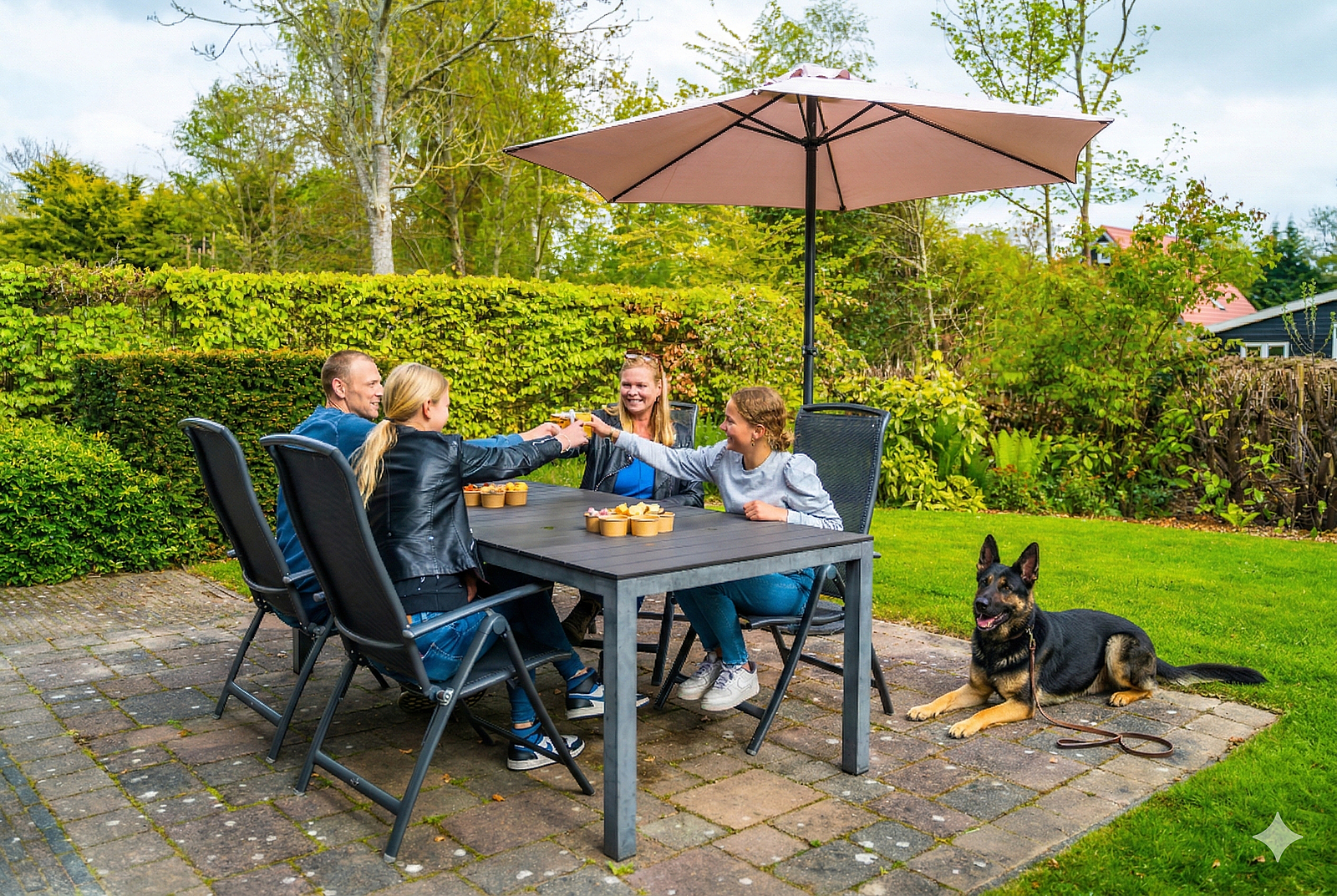 Vakantiepark met hond