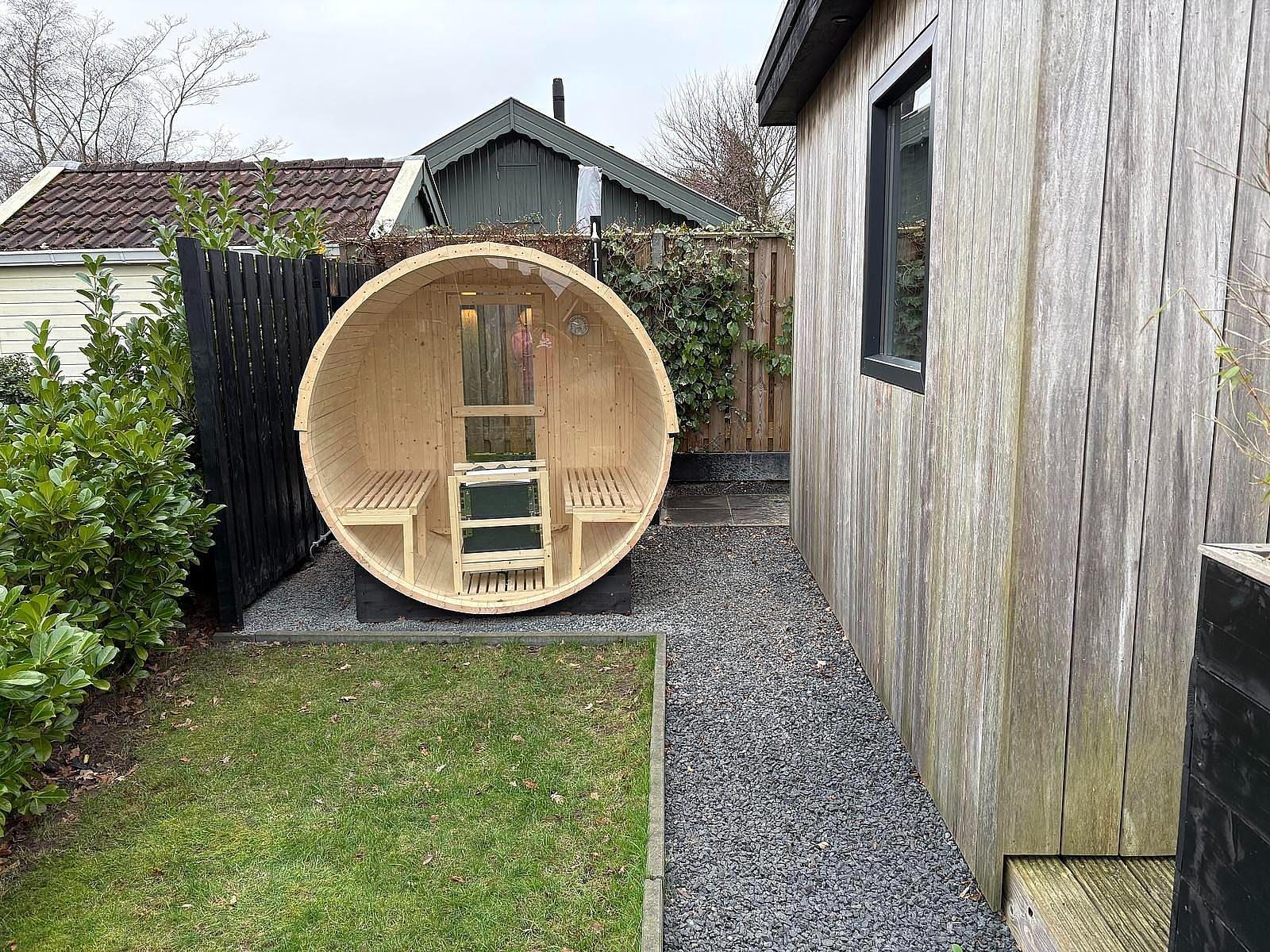 Watervilla met sauna