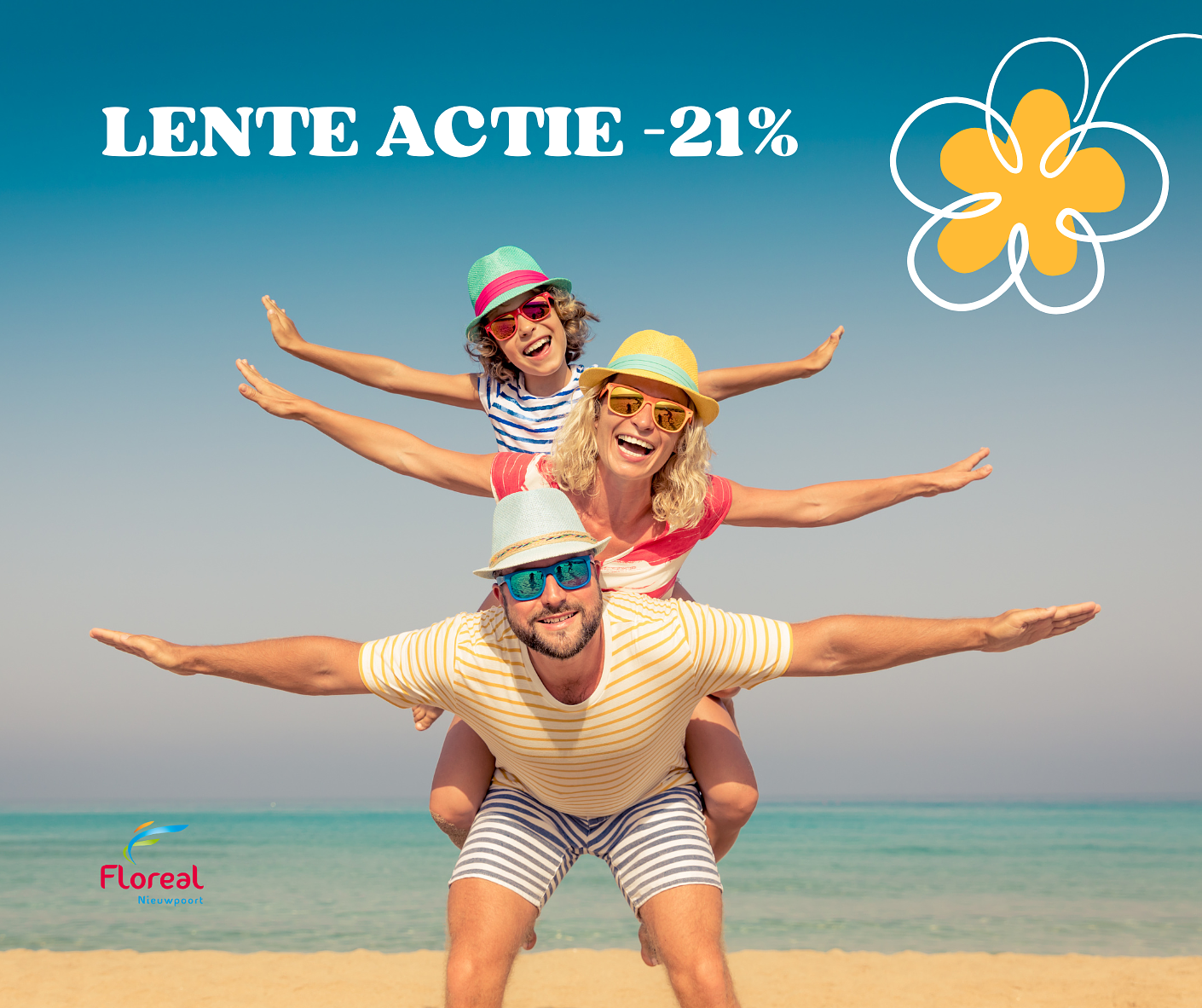 Familievakantie aan zee