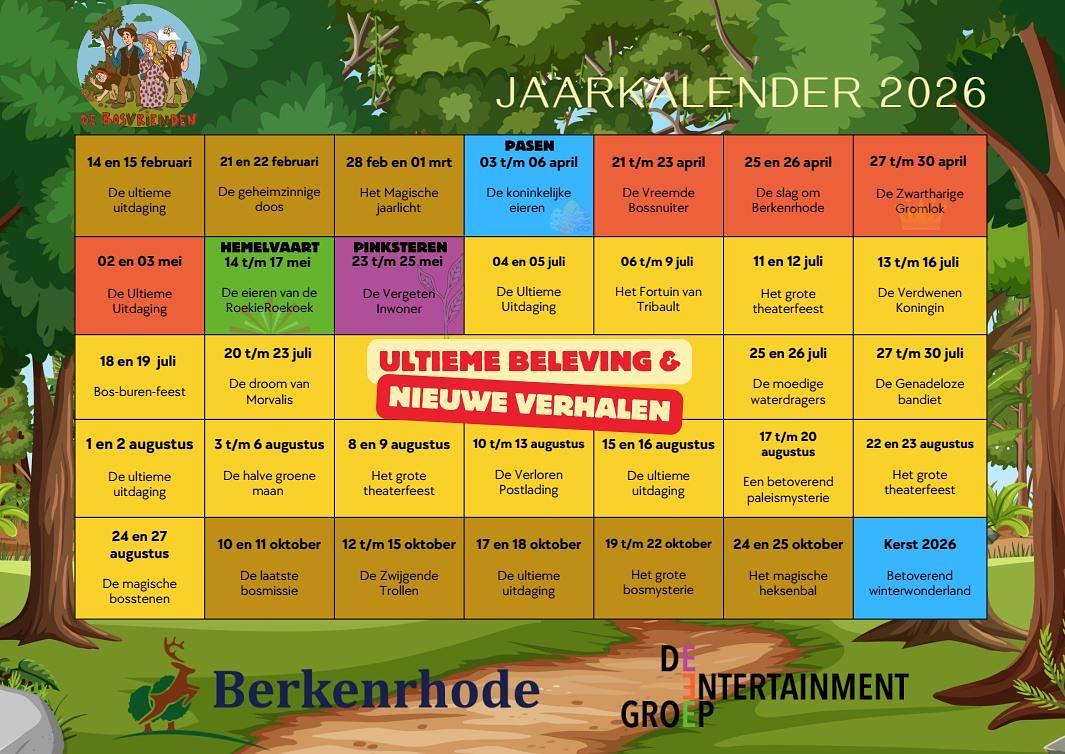 Jaarprogramma 2026 Jaarprogramma 2026