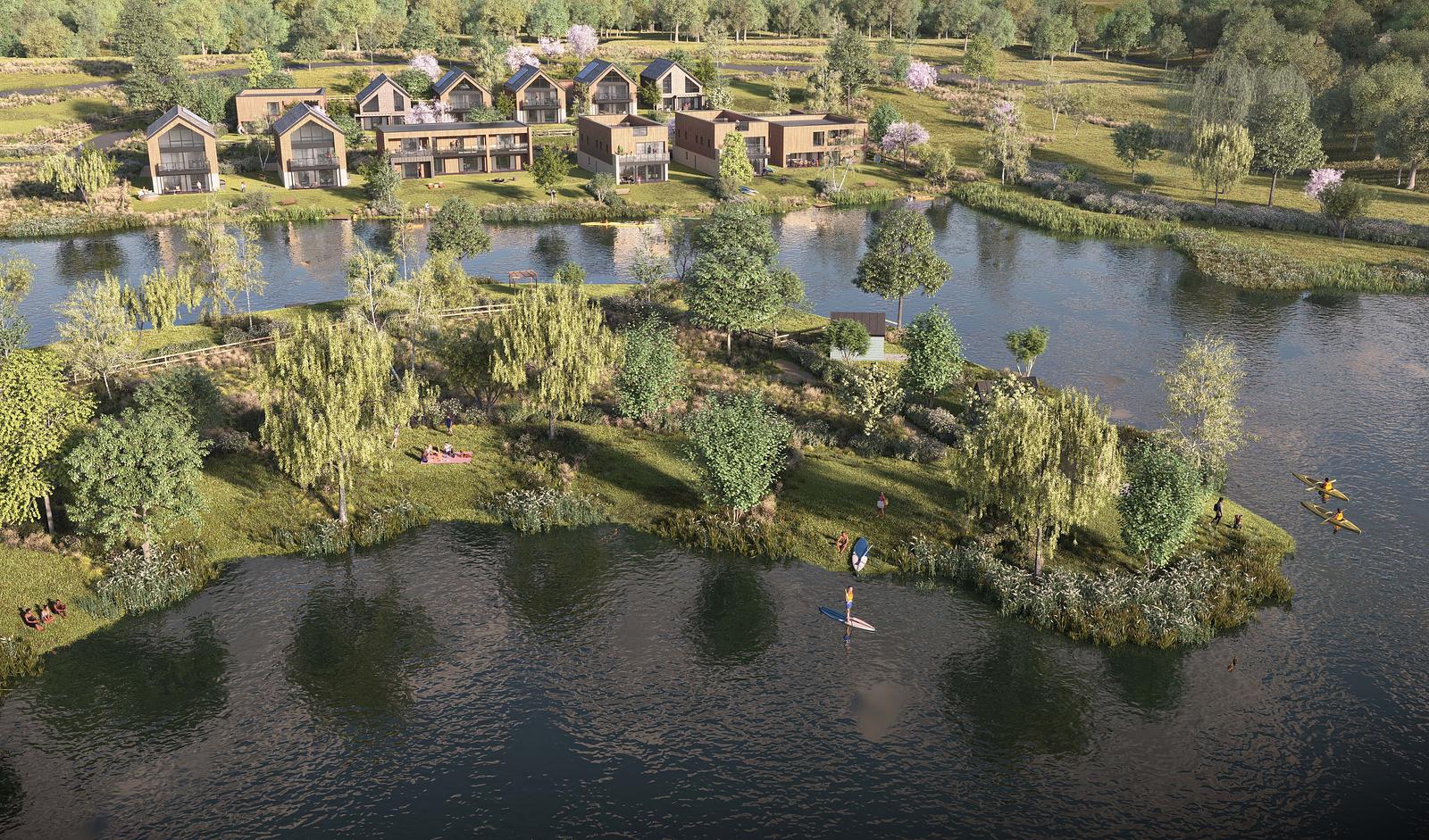 Lake houses