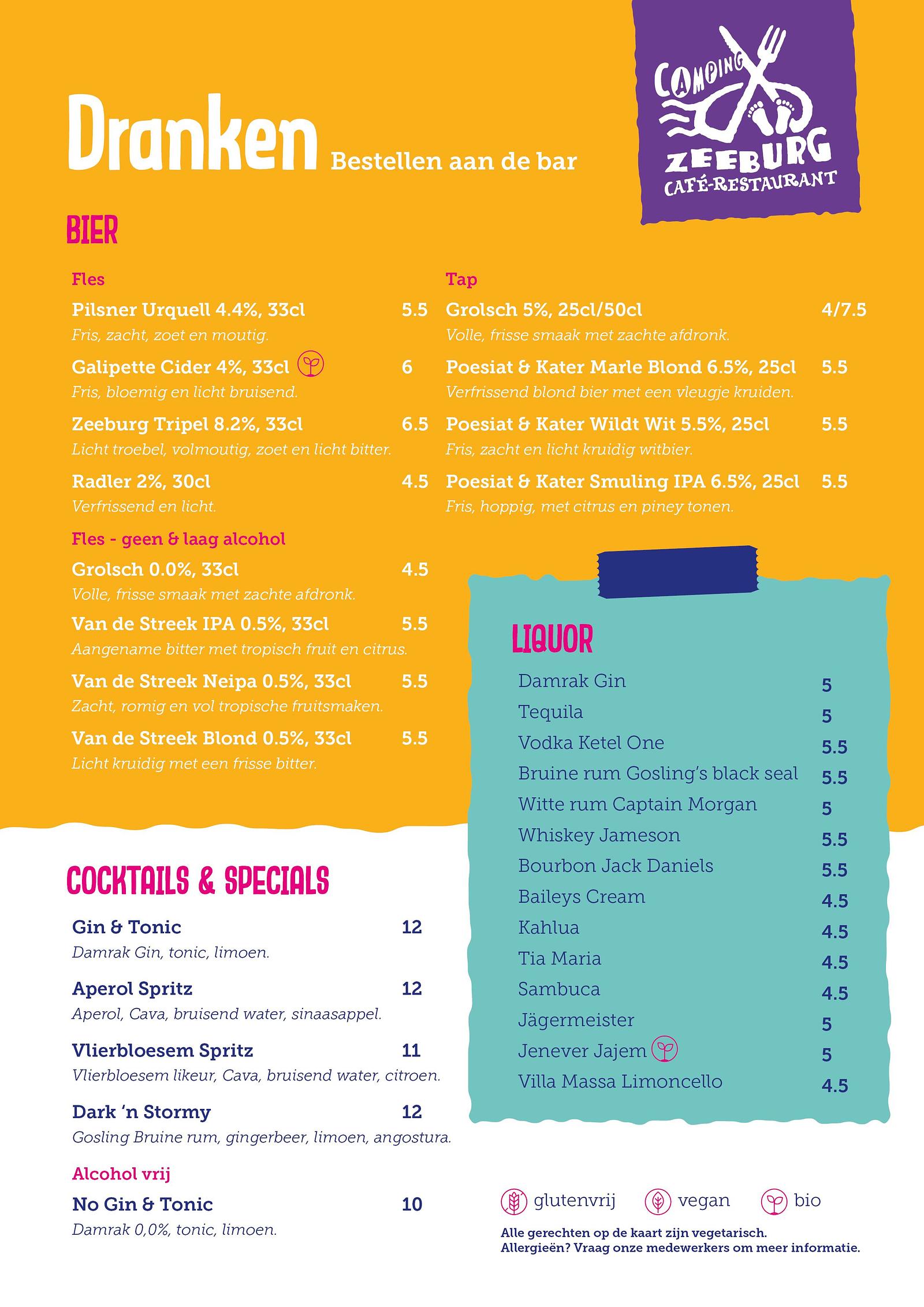 drank menu nl