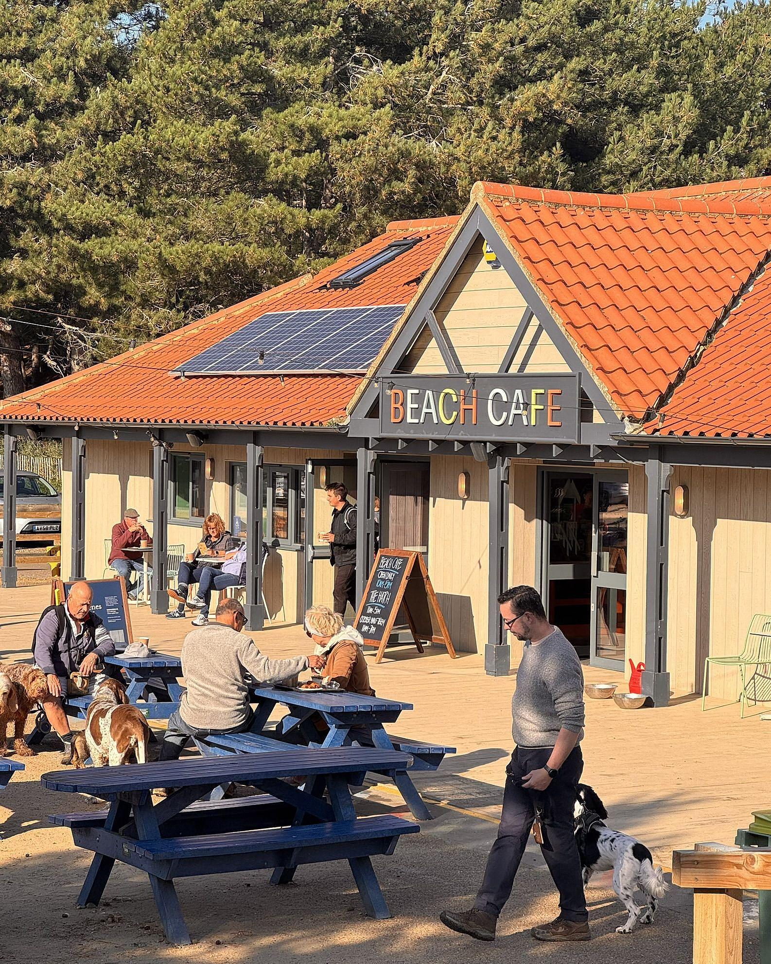 enjoy bacon baps at the beach cafe wells-next-the-sea north norfolk