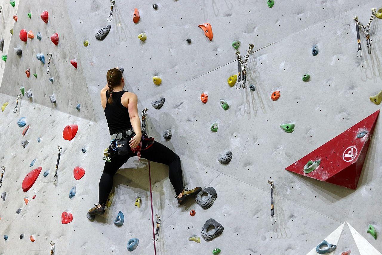 rock climbing