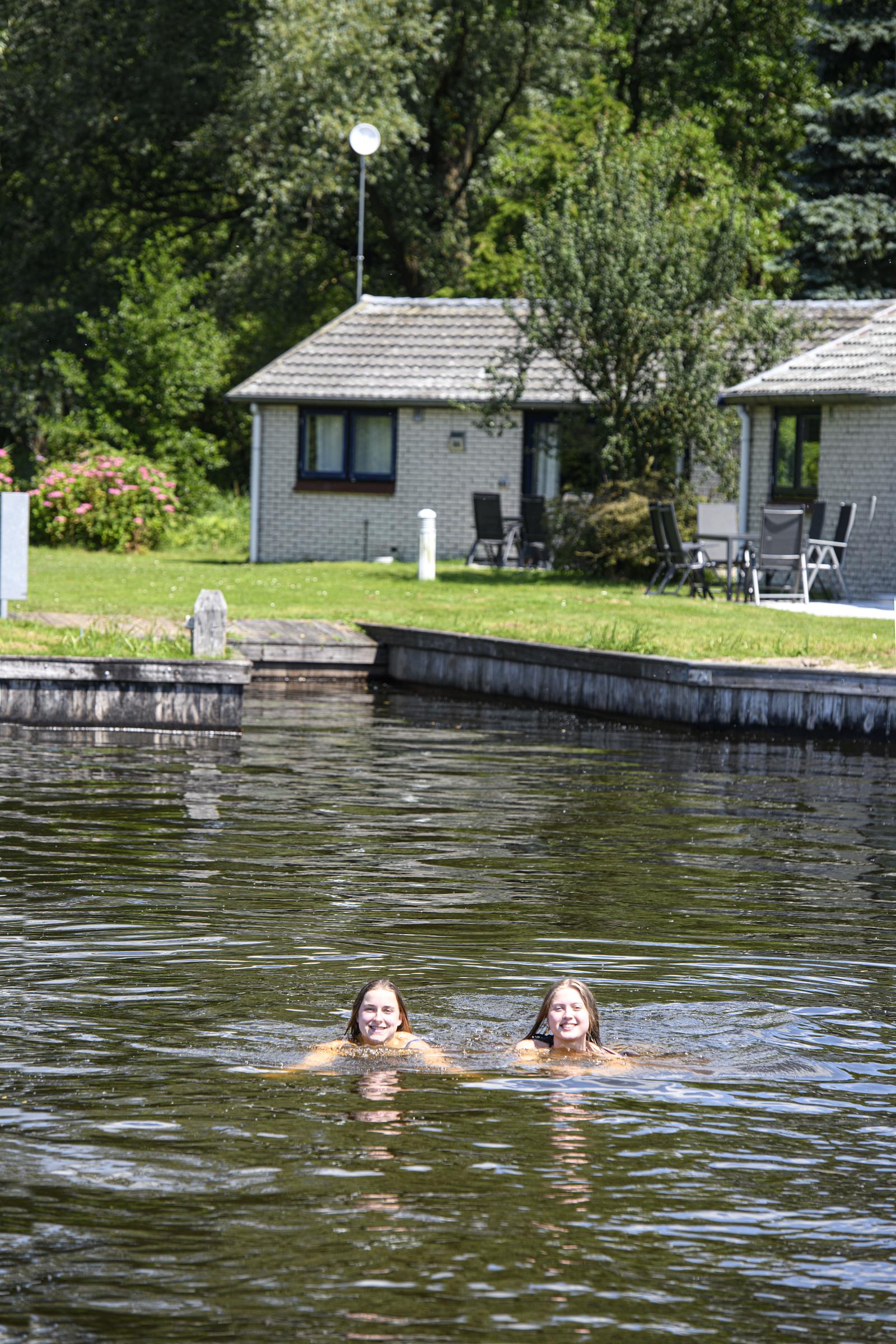 Zwemmen in het water