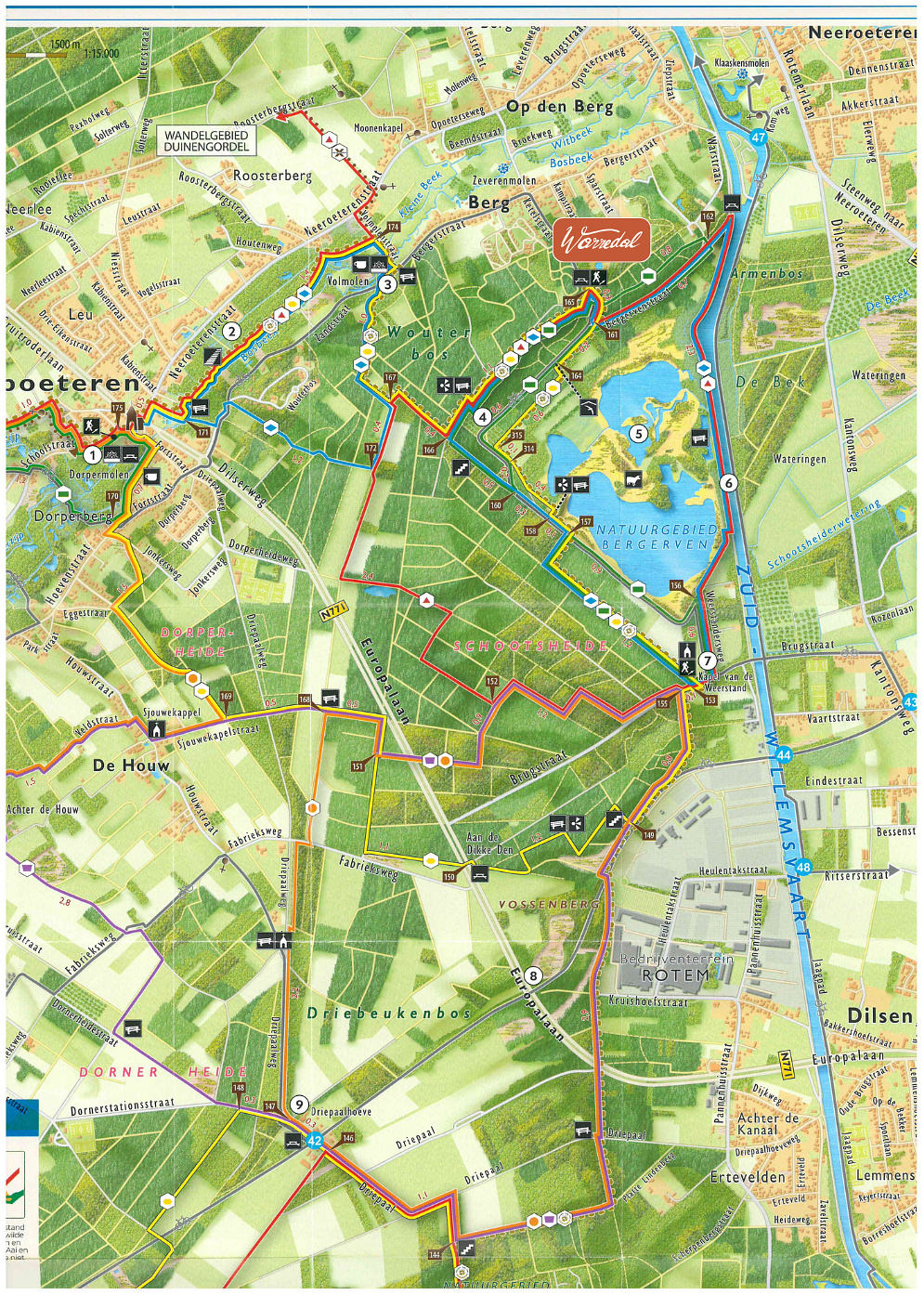 Wandelkaart