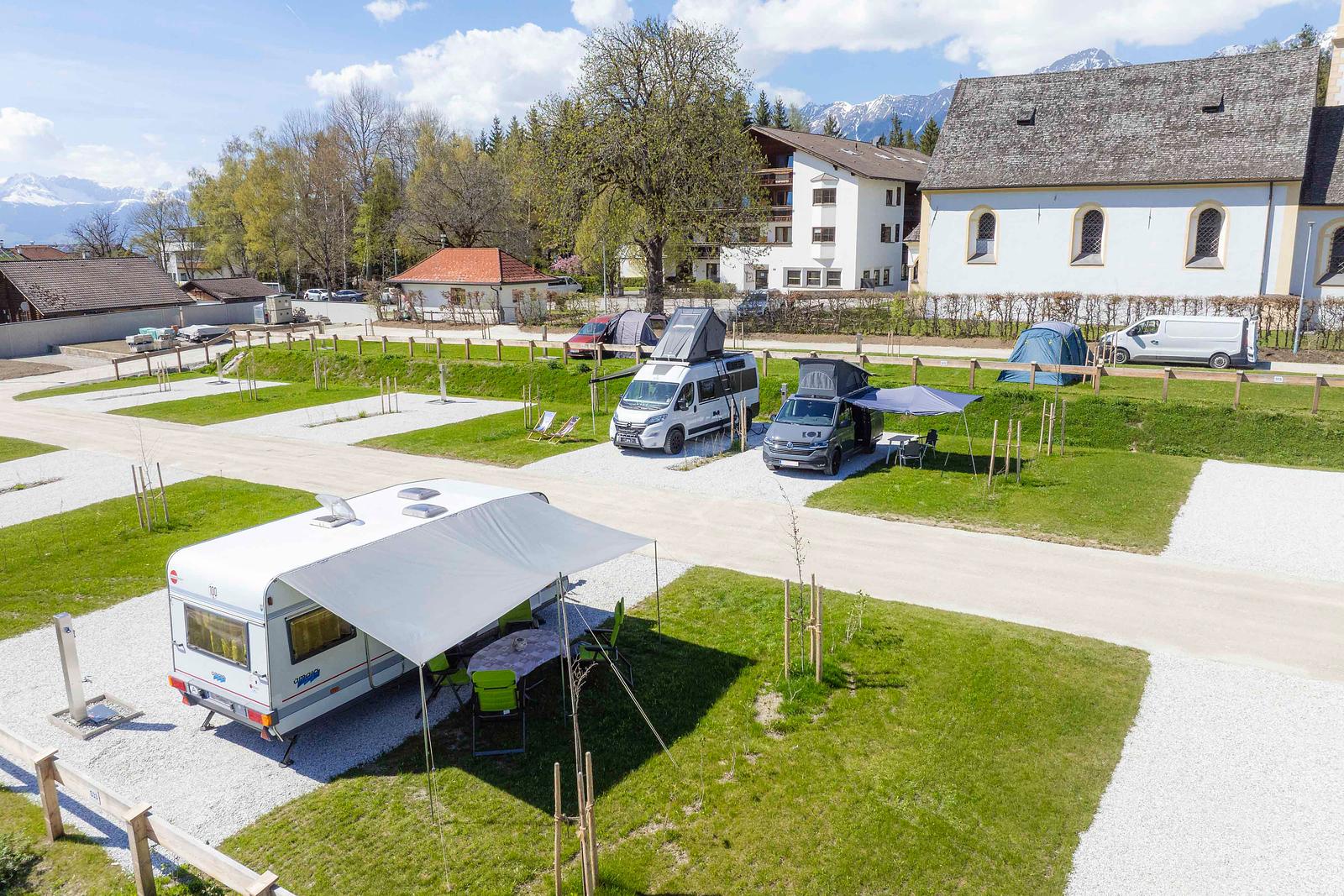 Übersicht Campingplatz Judenstein Nord