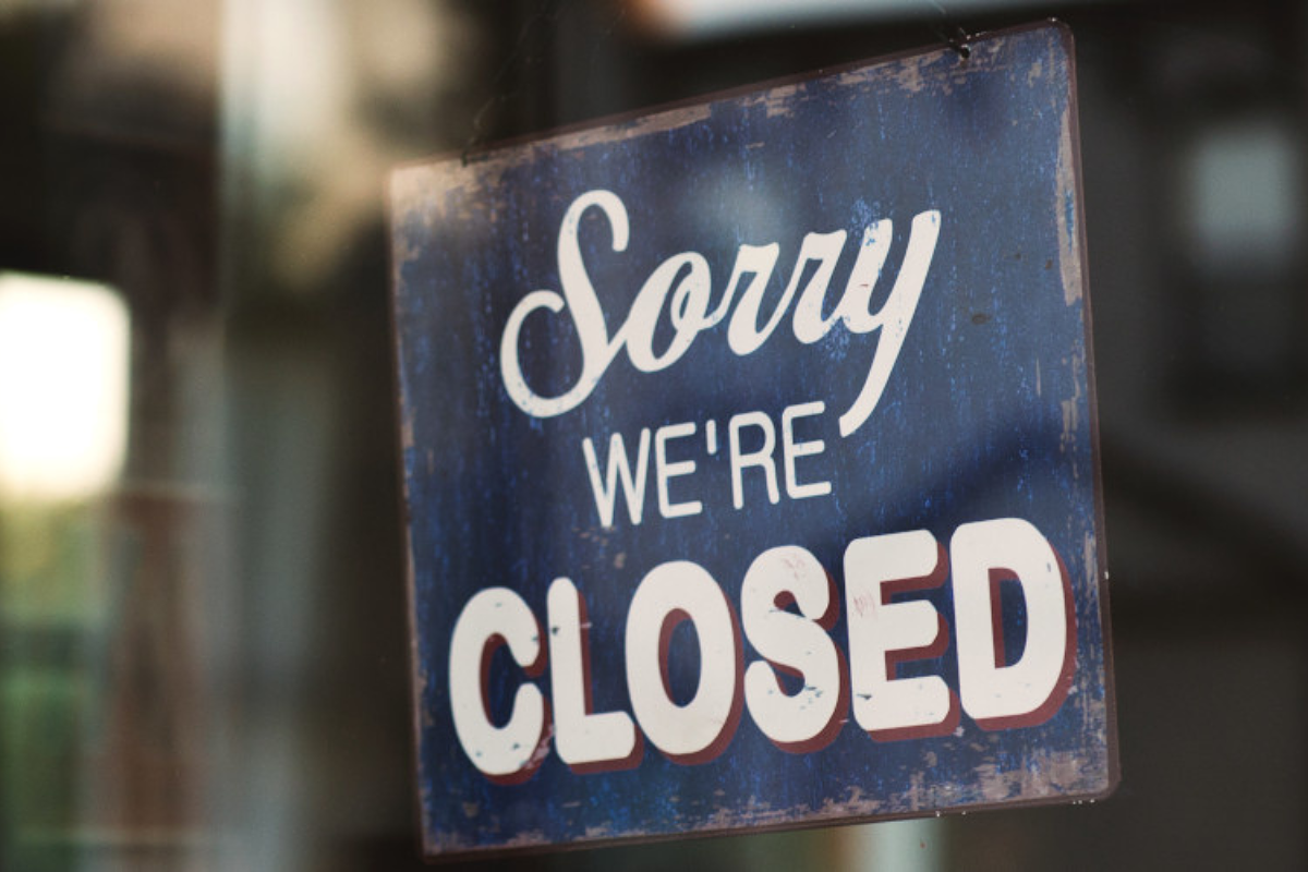 closed sign