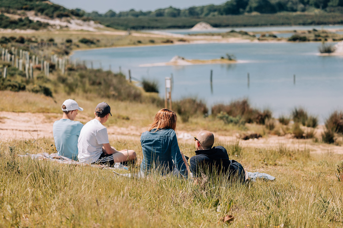 Family at Silverlake Estate, Dorset