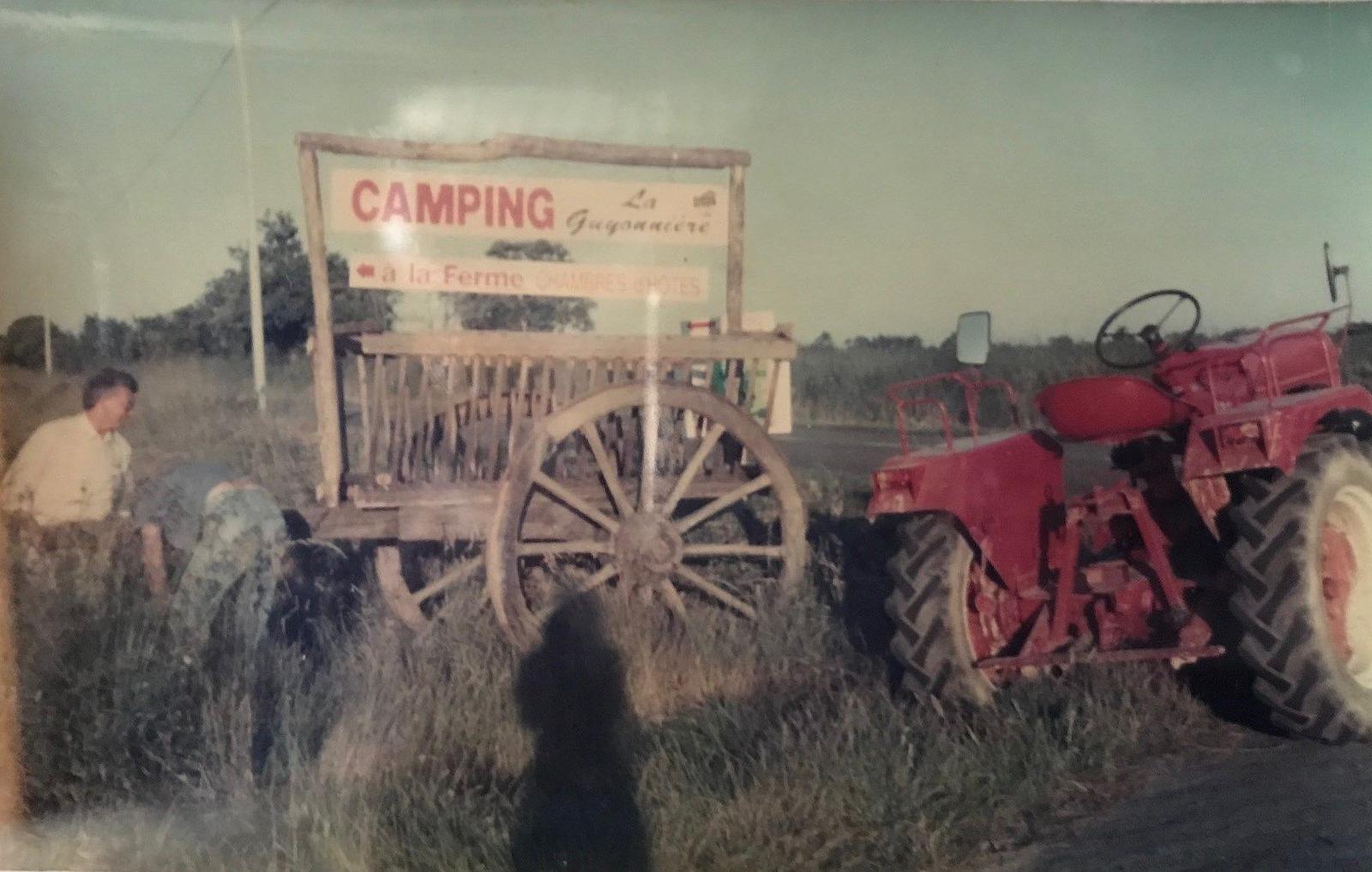 Panneau camping