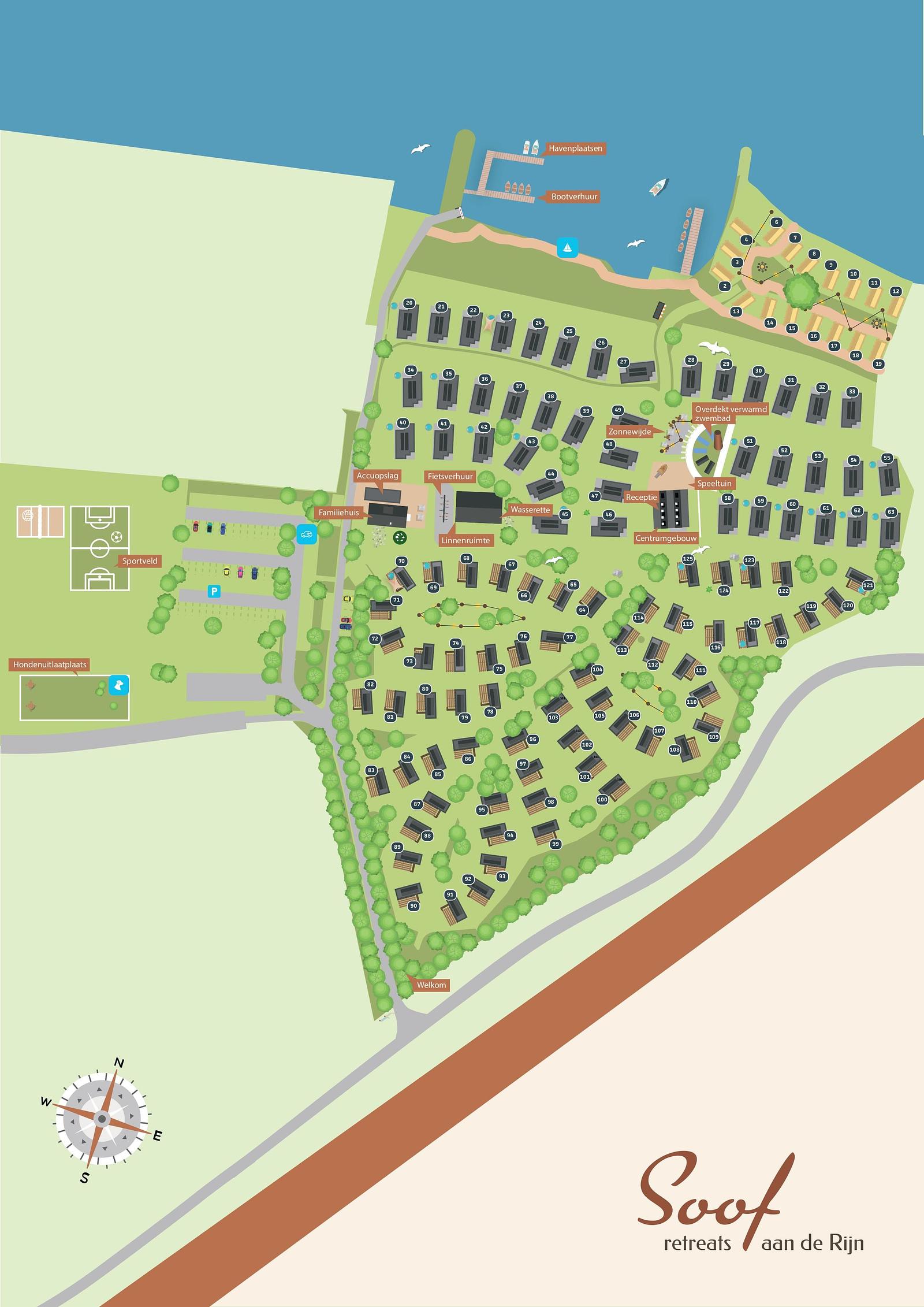 Map of Soof aan de Rijn