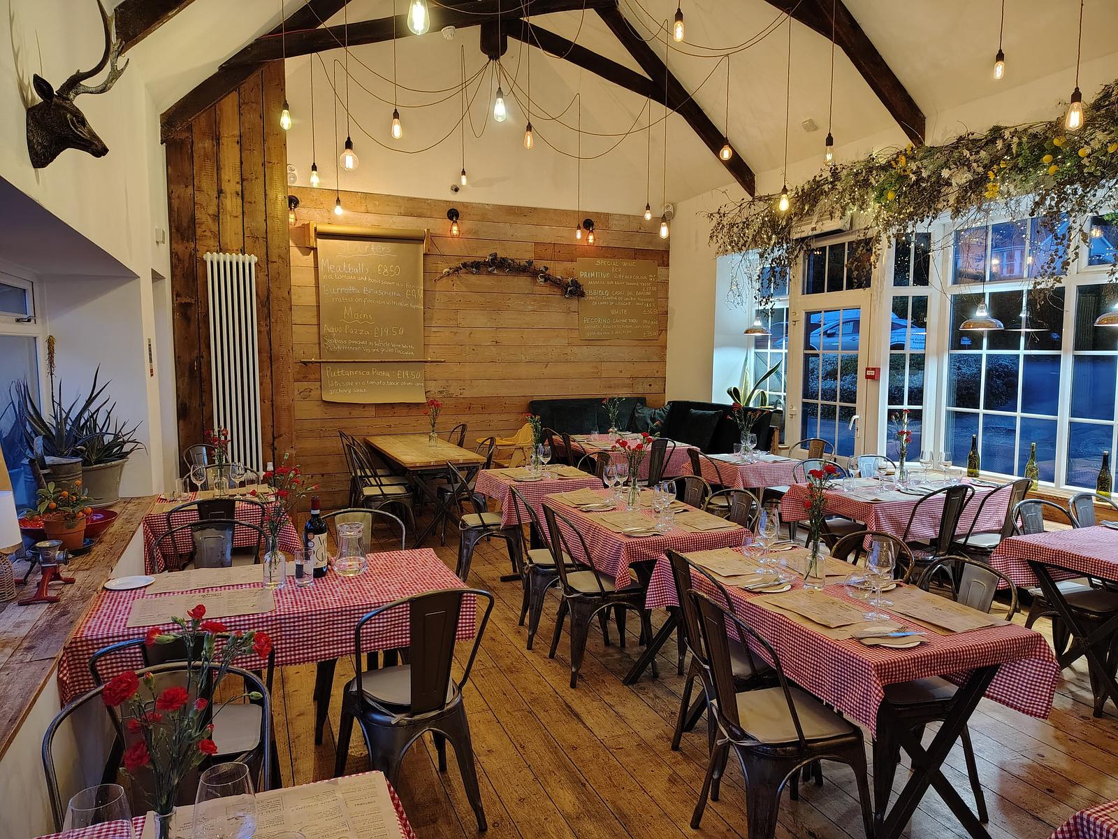 Trattoria inside