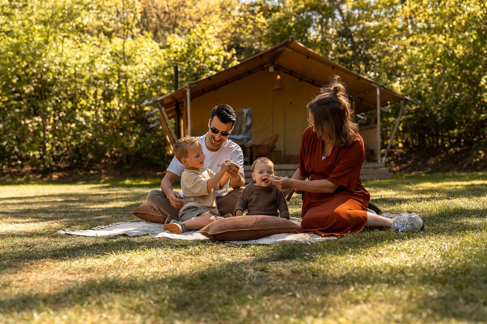 Glamping met kinderen
