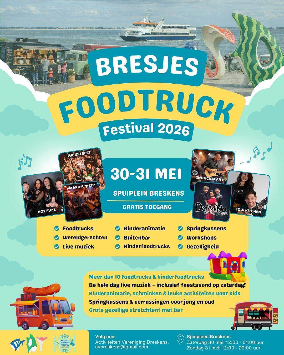 Bresjes Foodtruck Festival 2026, Breskens